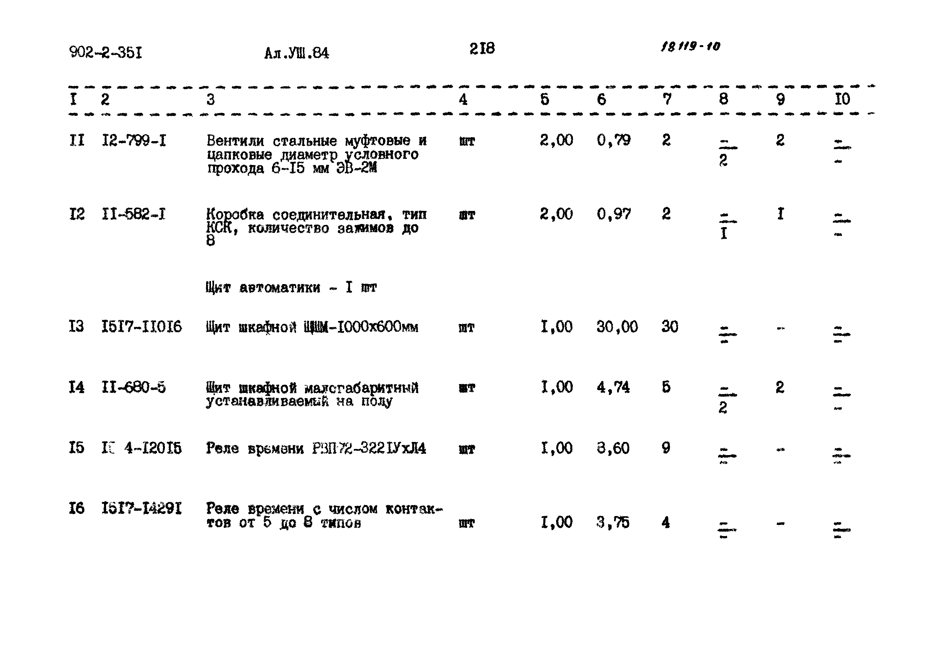 Типовой проект 902-2-351