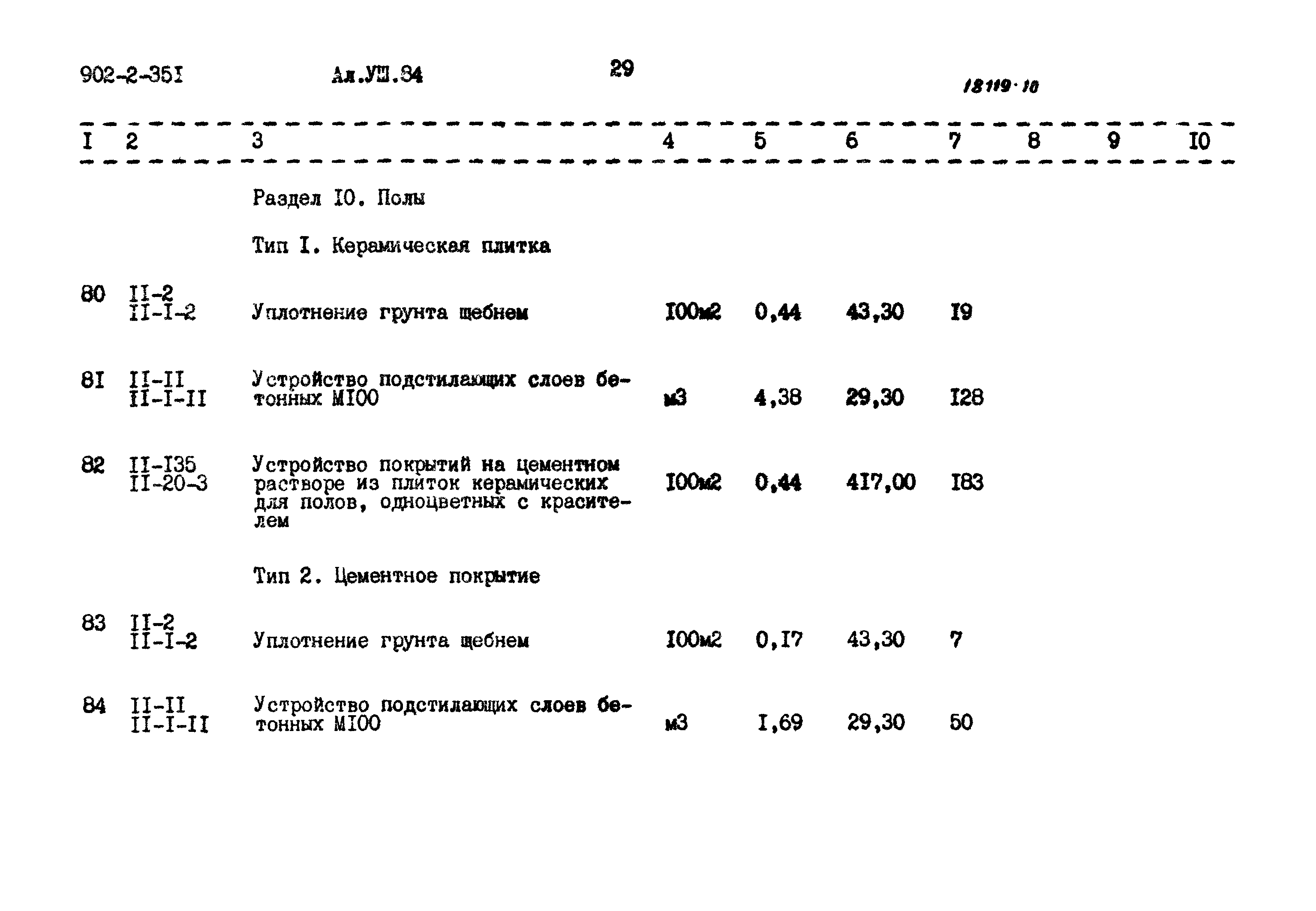 Типовой проект 902-2-351