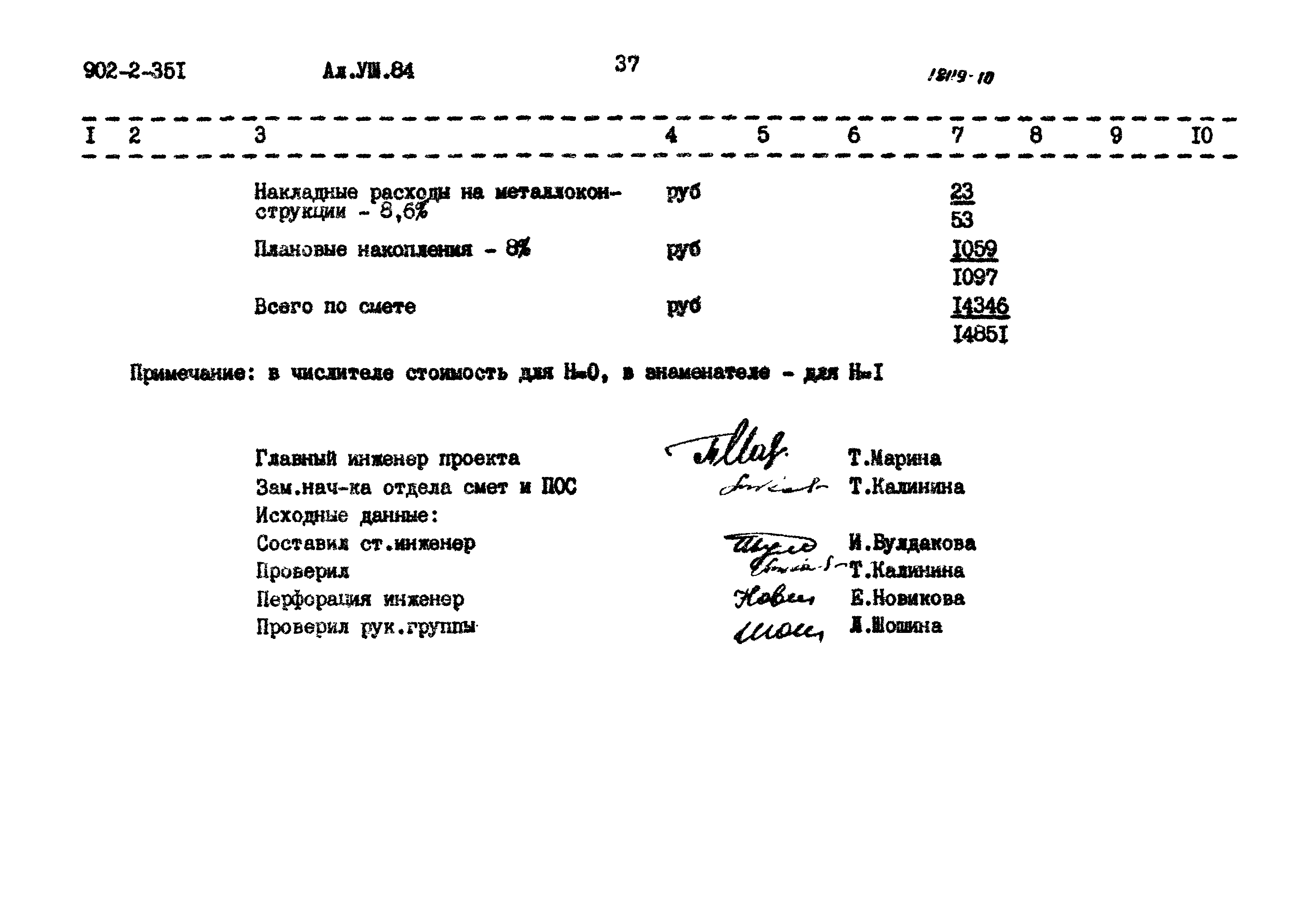 Типовой проект 902-2-351