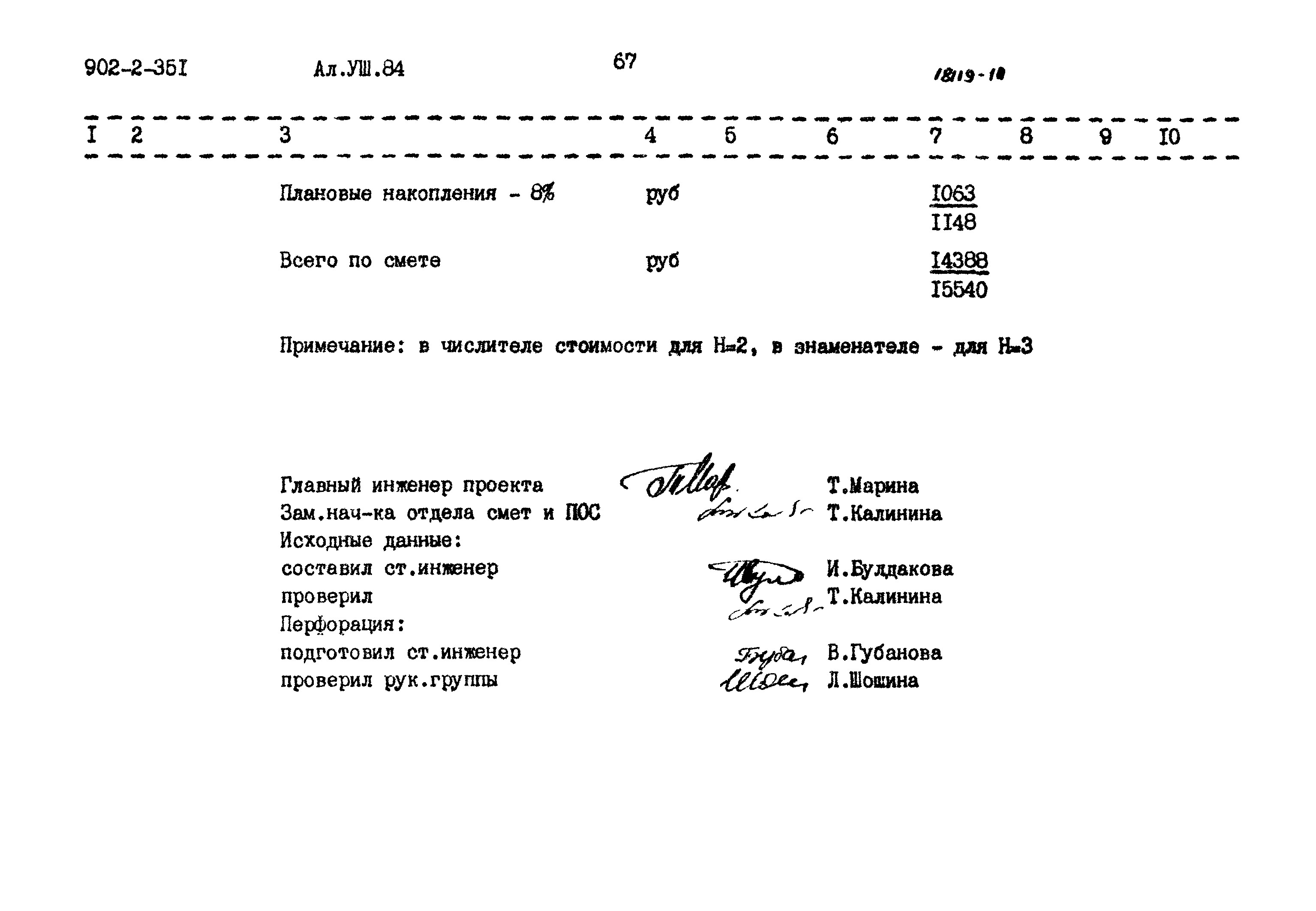 Типовой проект 902-2-351