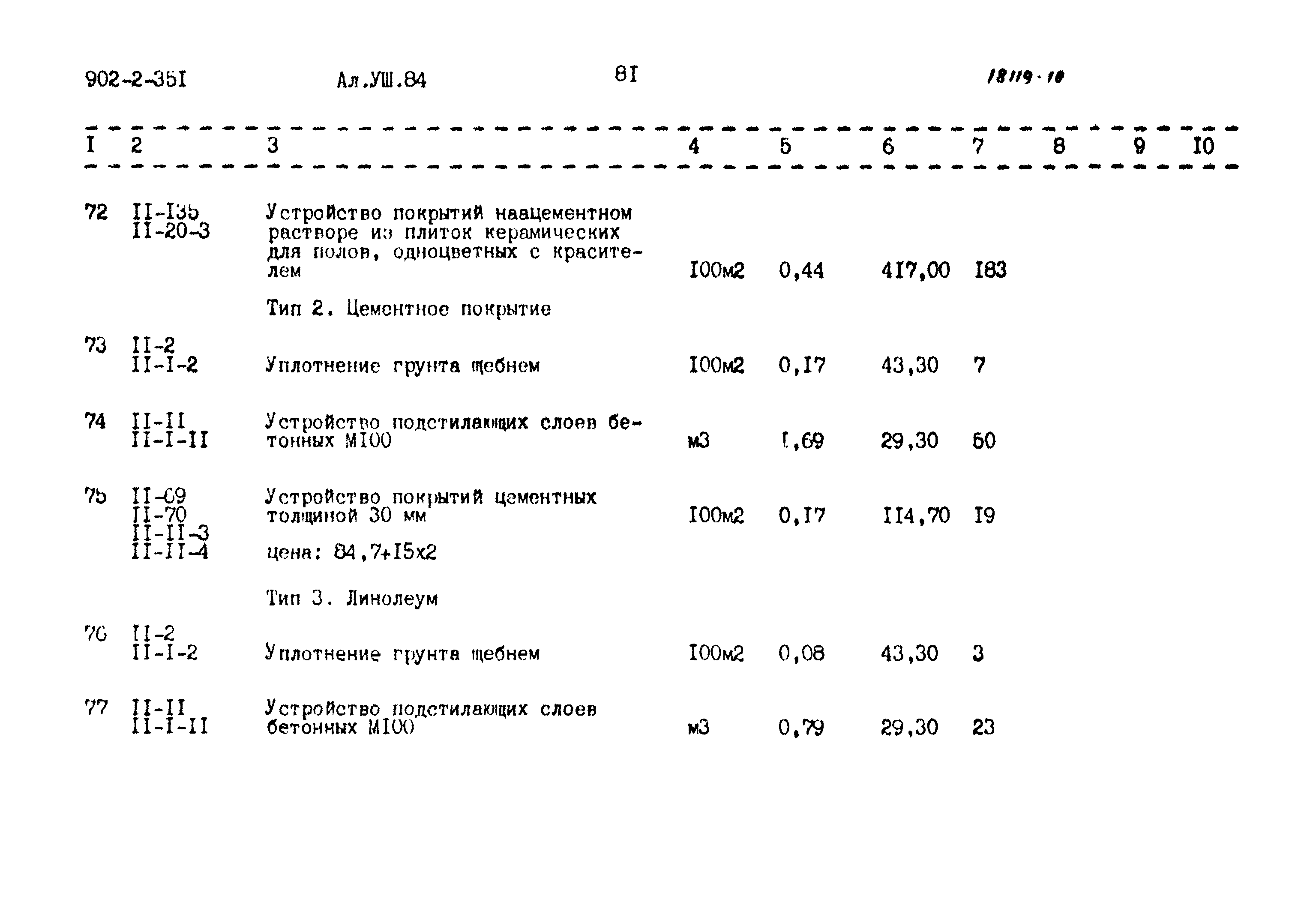 Типовой проект 902-2-351