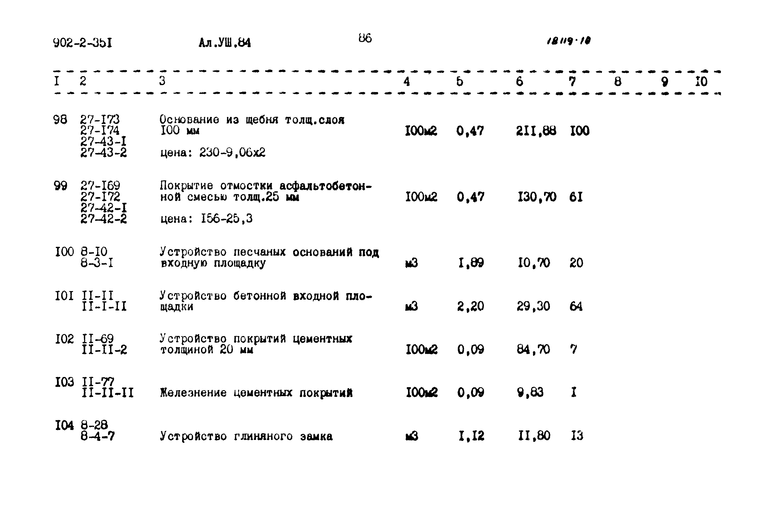 Типовой проект 902-2-351