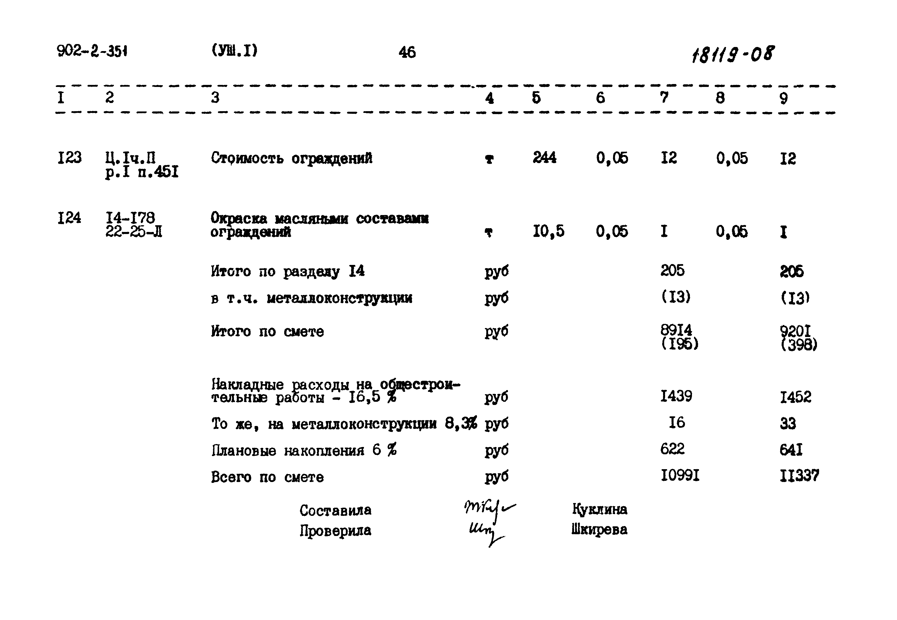 Типовой проект 902-2-351