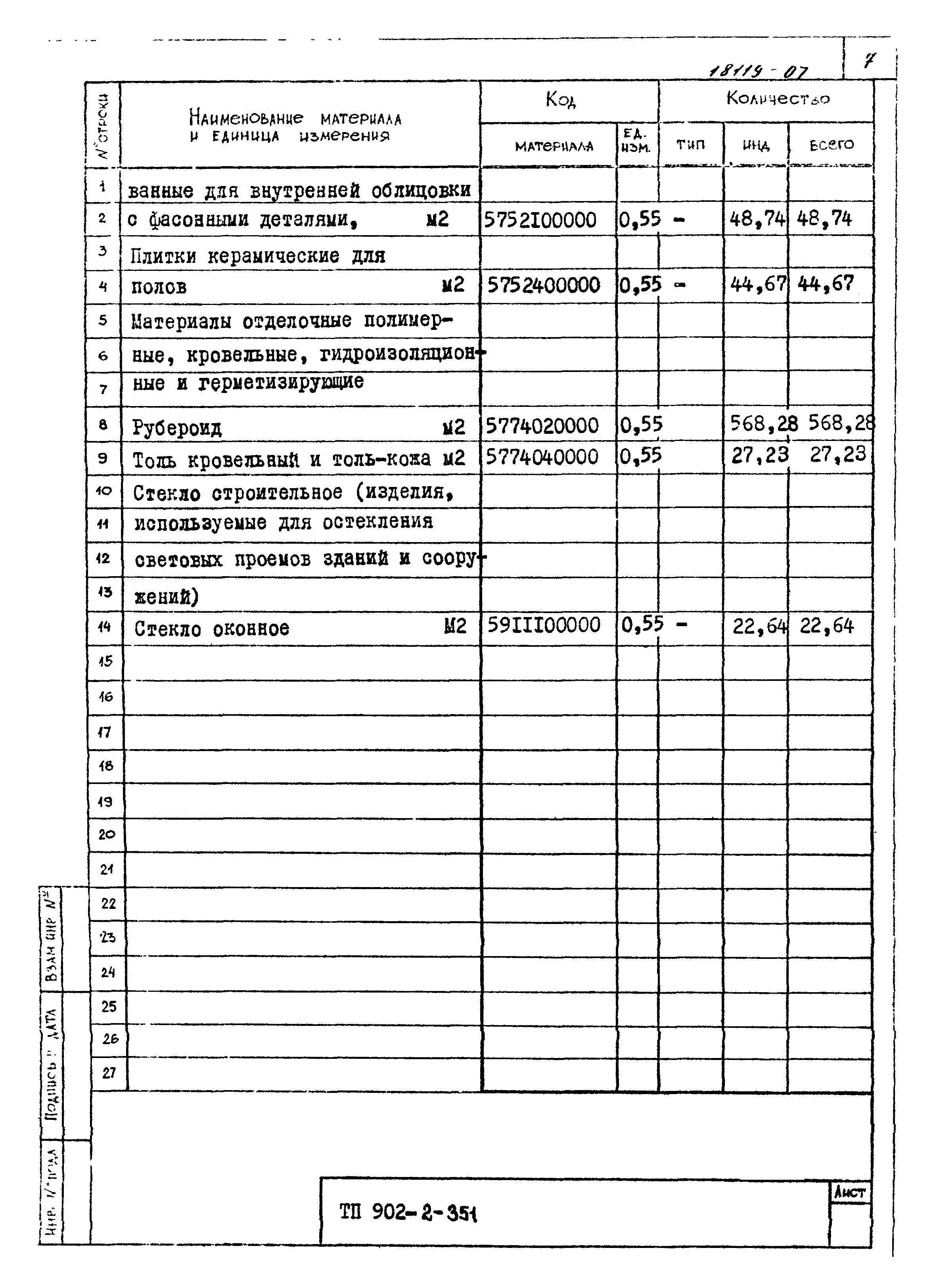 Типовой проект 902-2-351