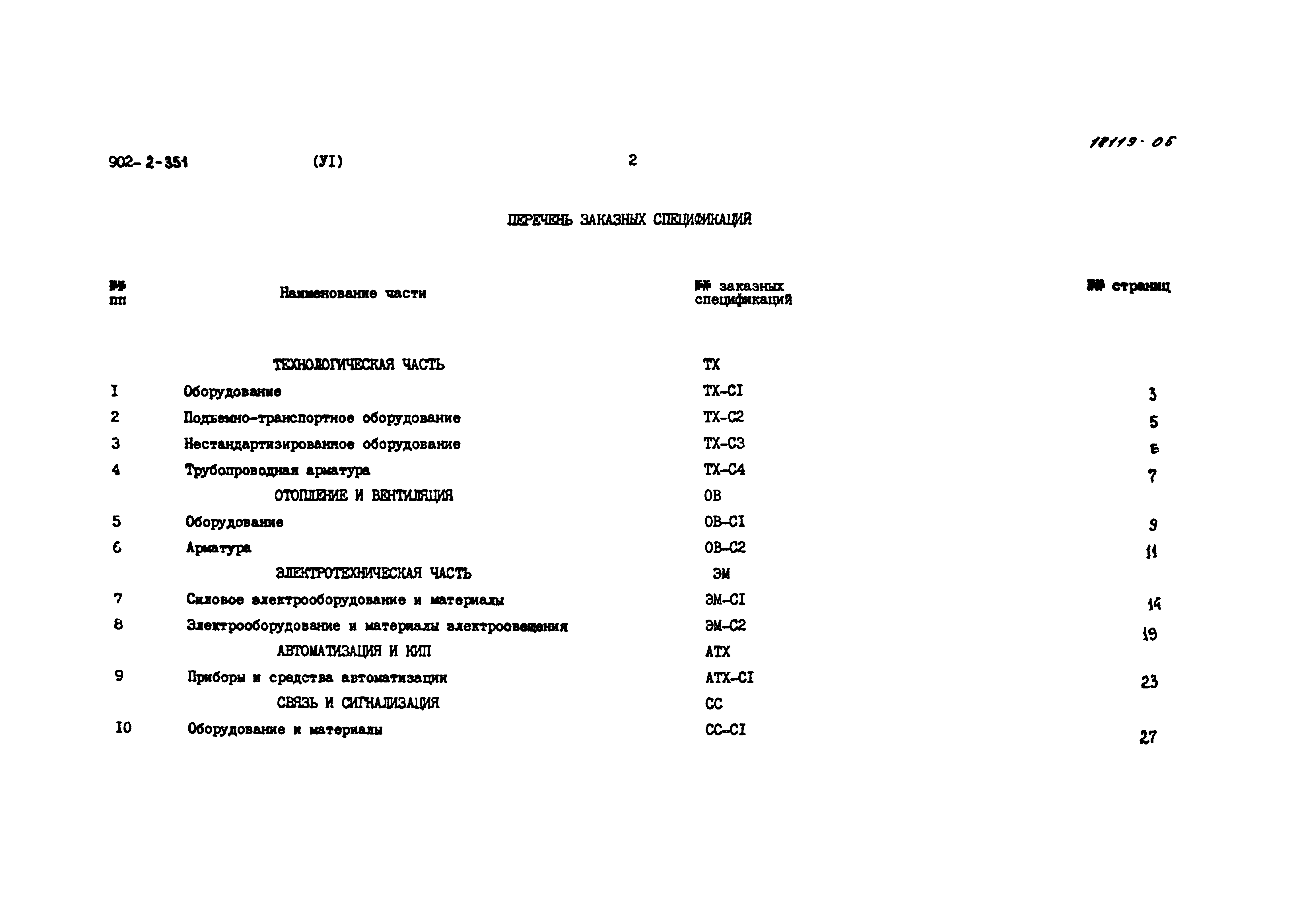 Типовой проект 902-2-351