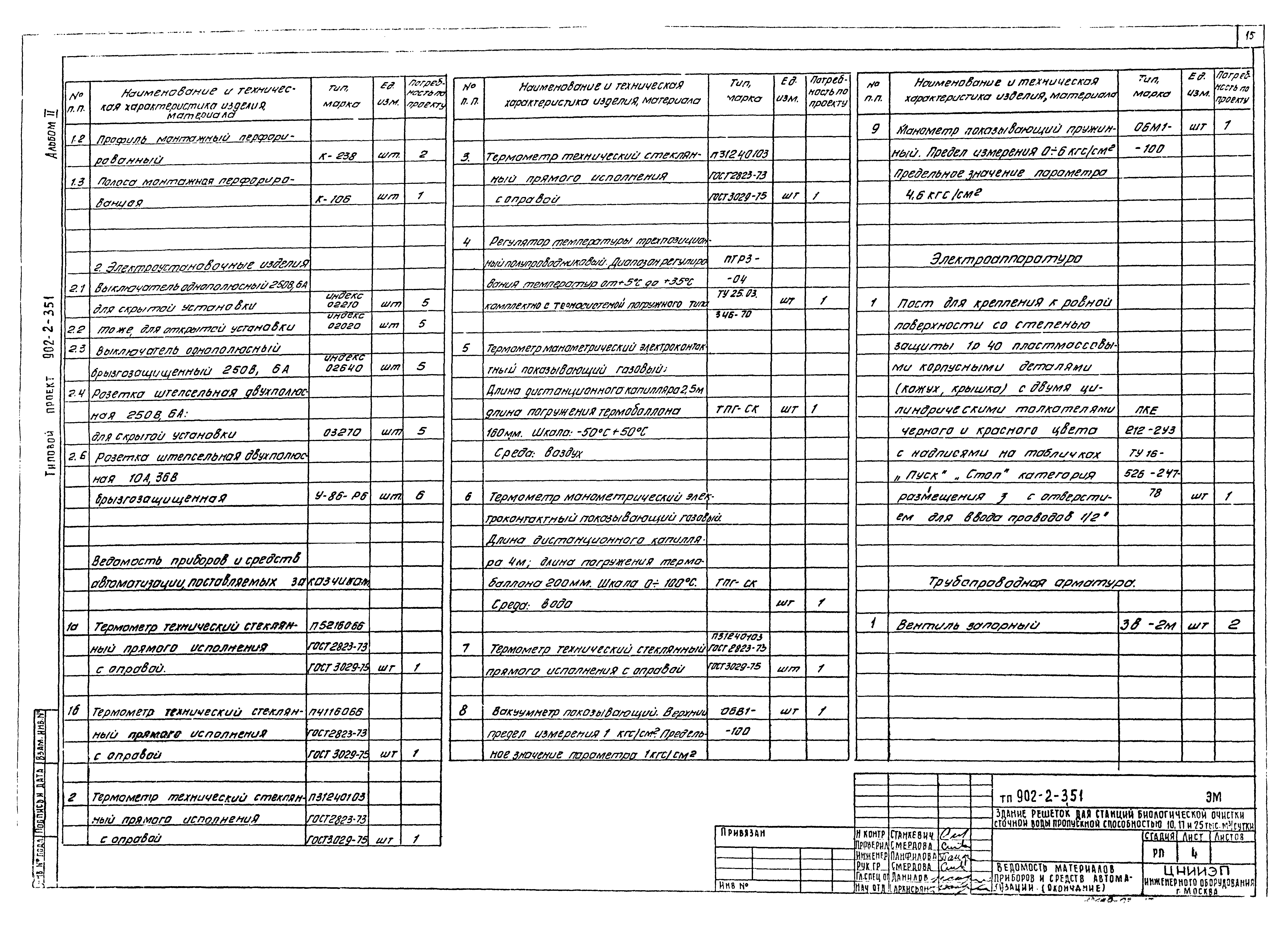 Типовой проект 902-2-351