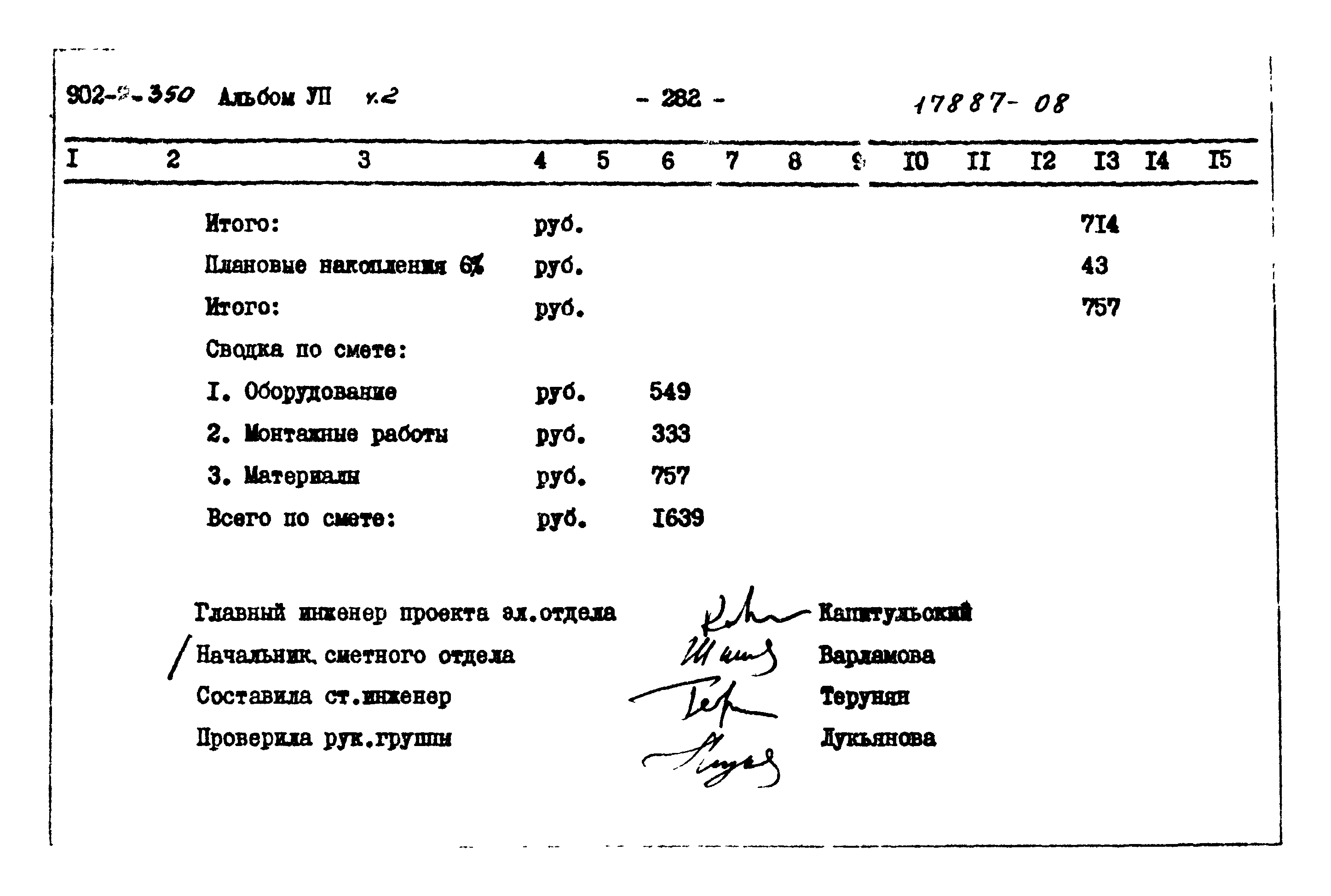 Типовой проект 902-2-350