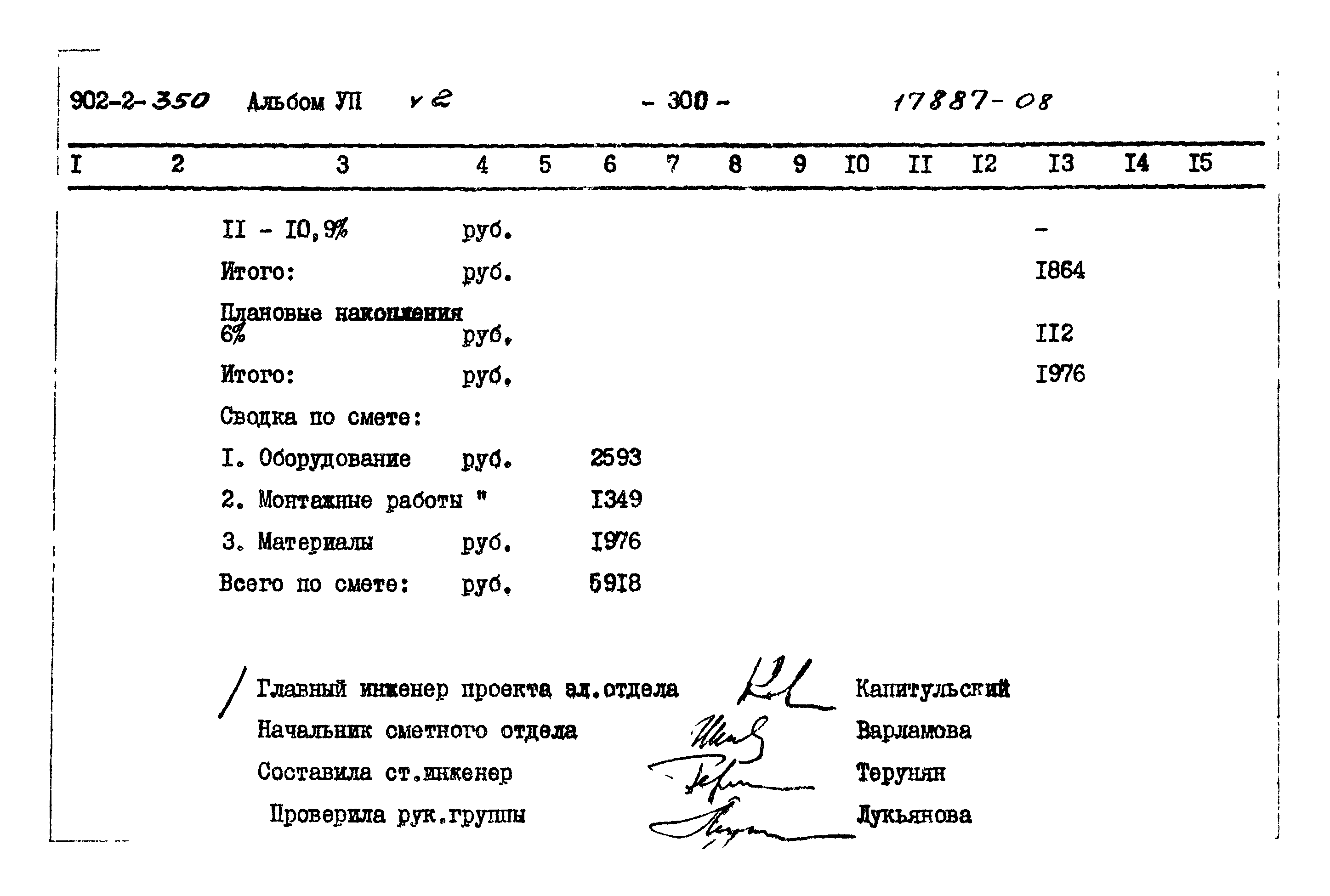 Типовой проект 902-2-350