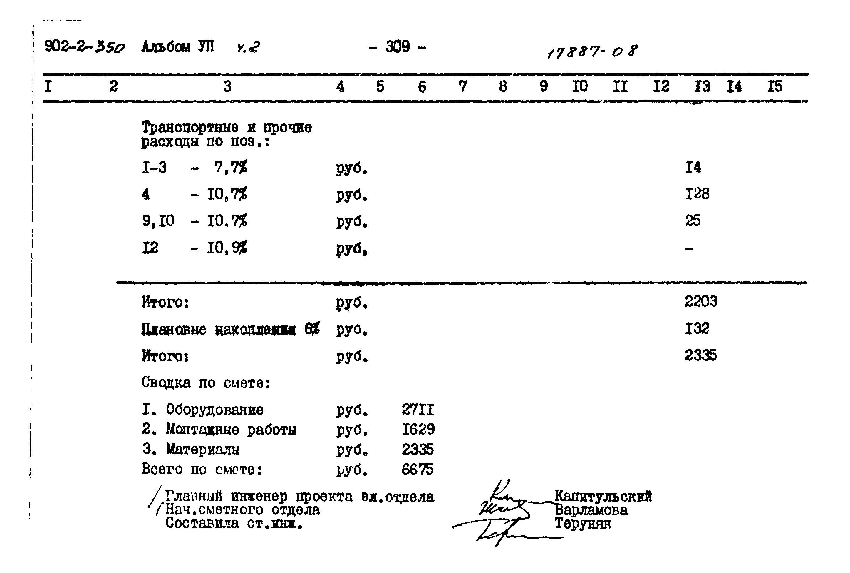 Типовой проект 902-2-350