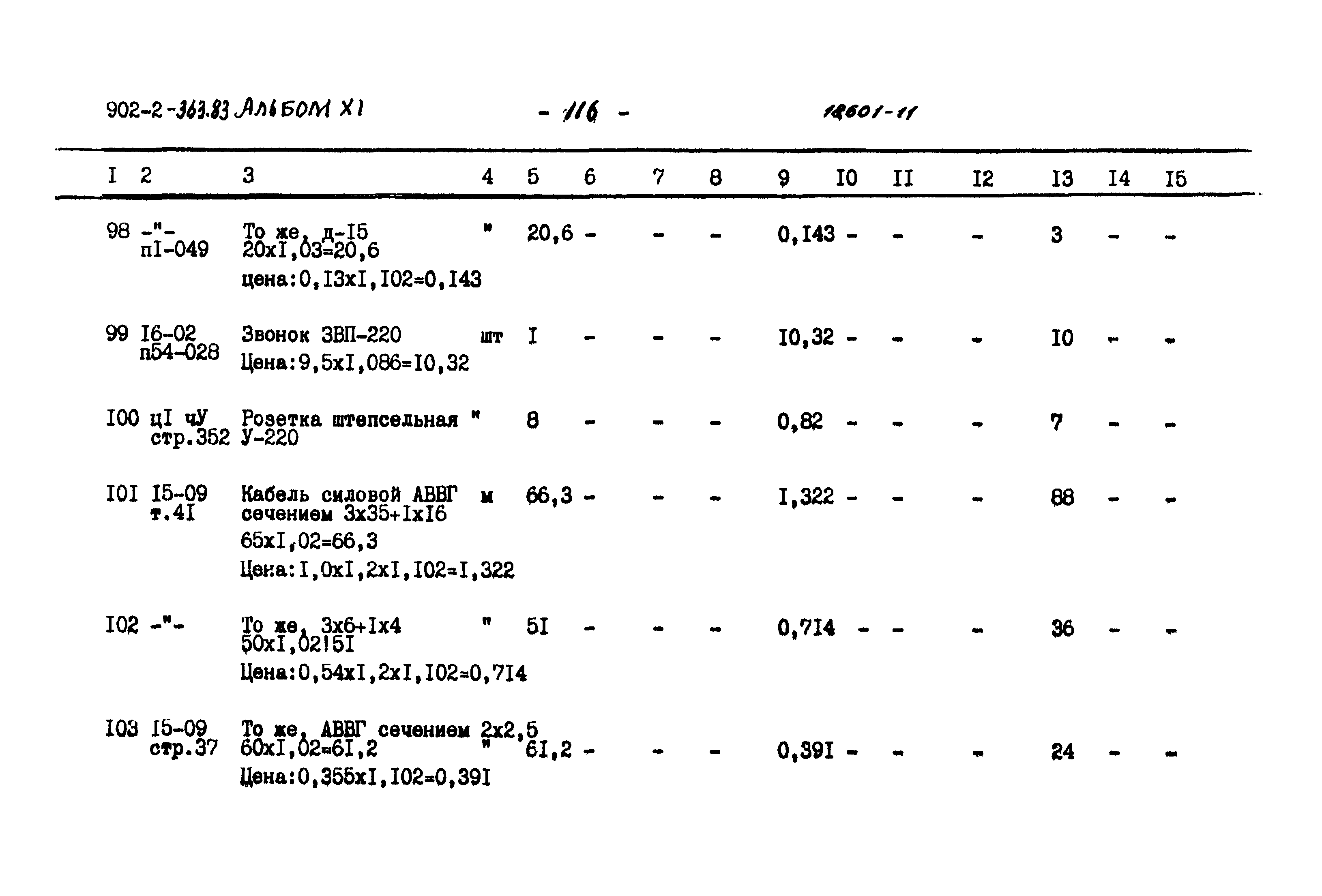 Типовой проект 902-2-363.83