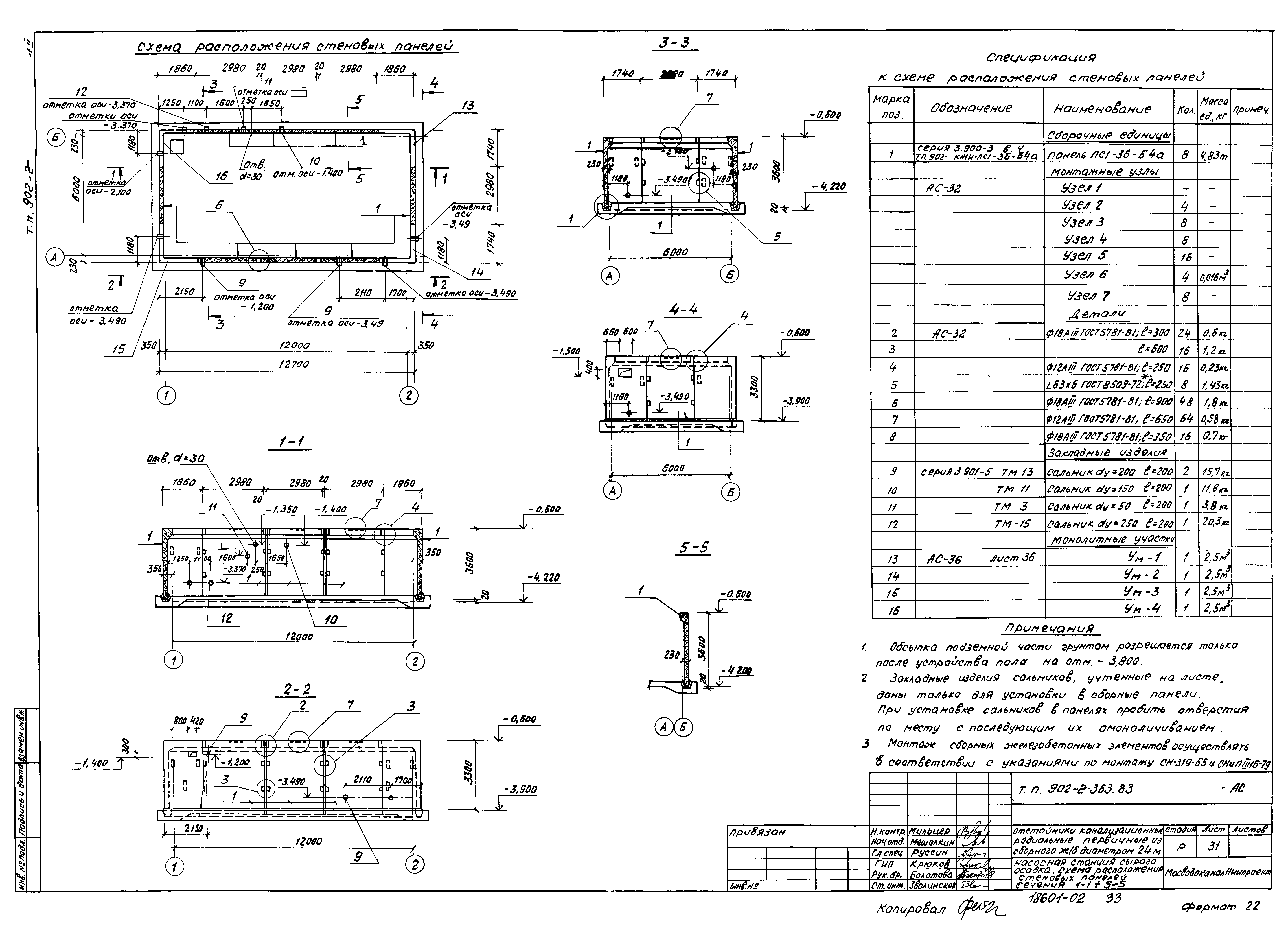 Типовой проект 902-2-363.83