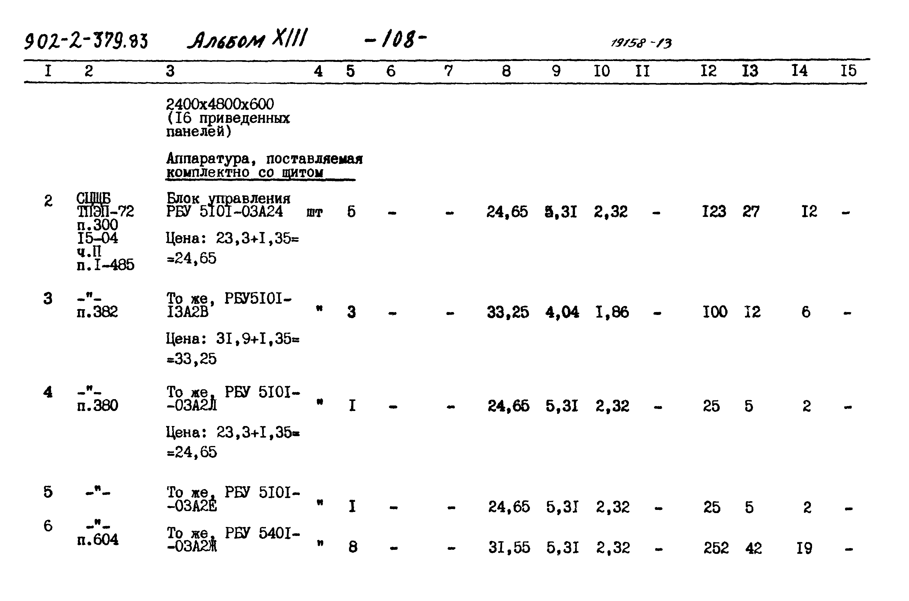 Типовой проект 902-2-379.83