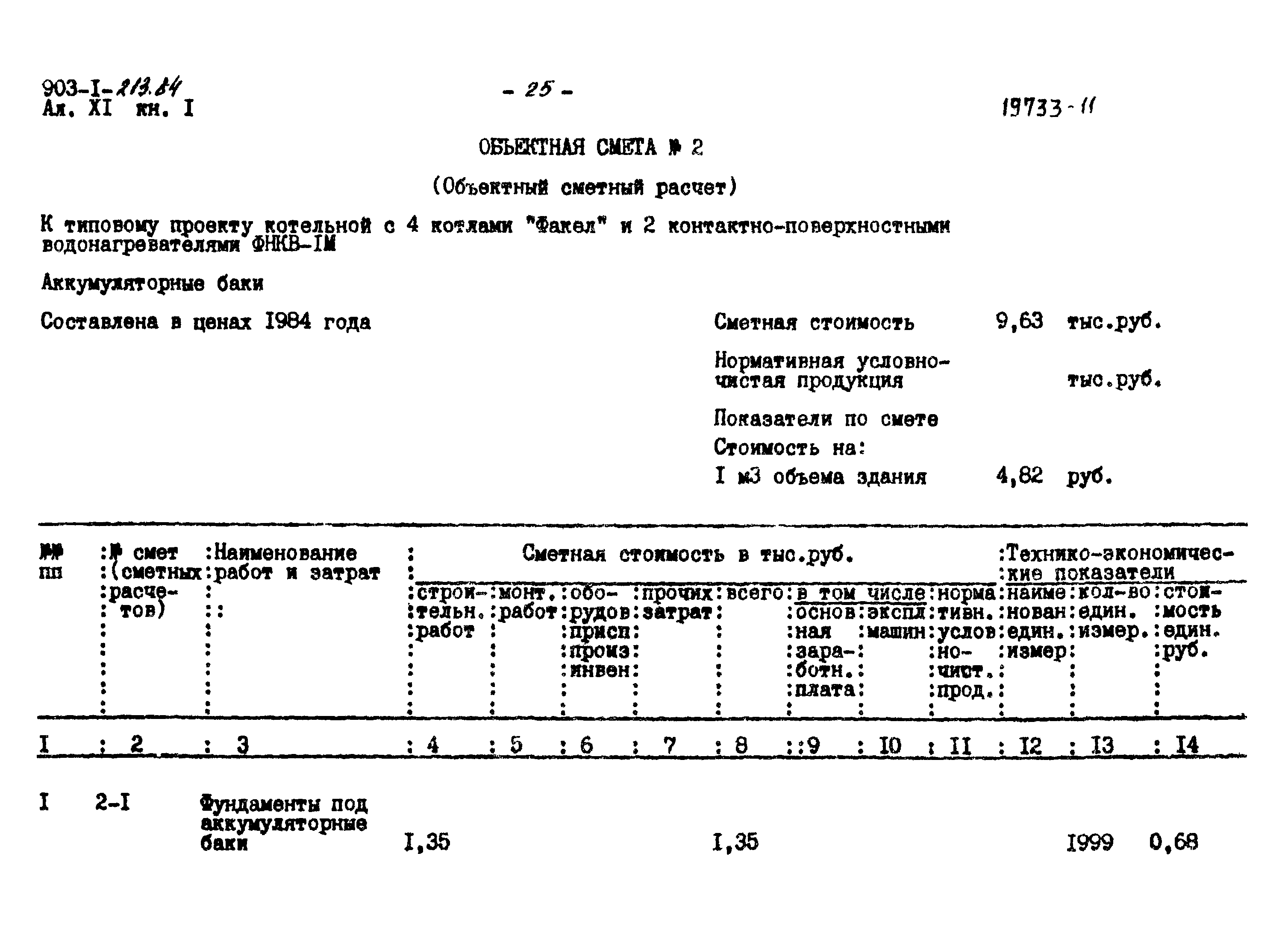 Типовой проект 903-1-213.84