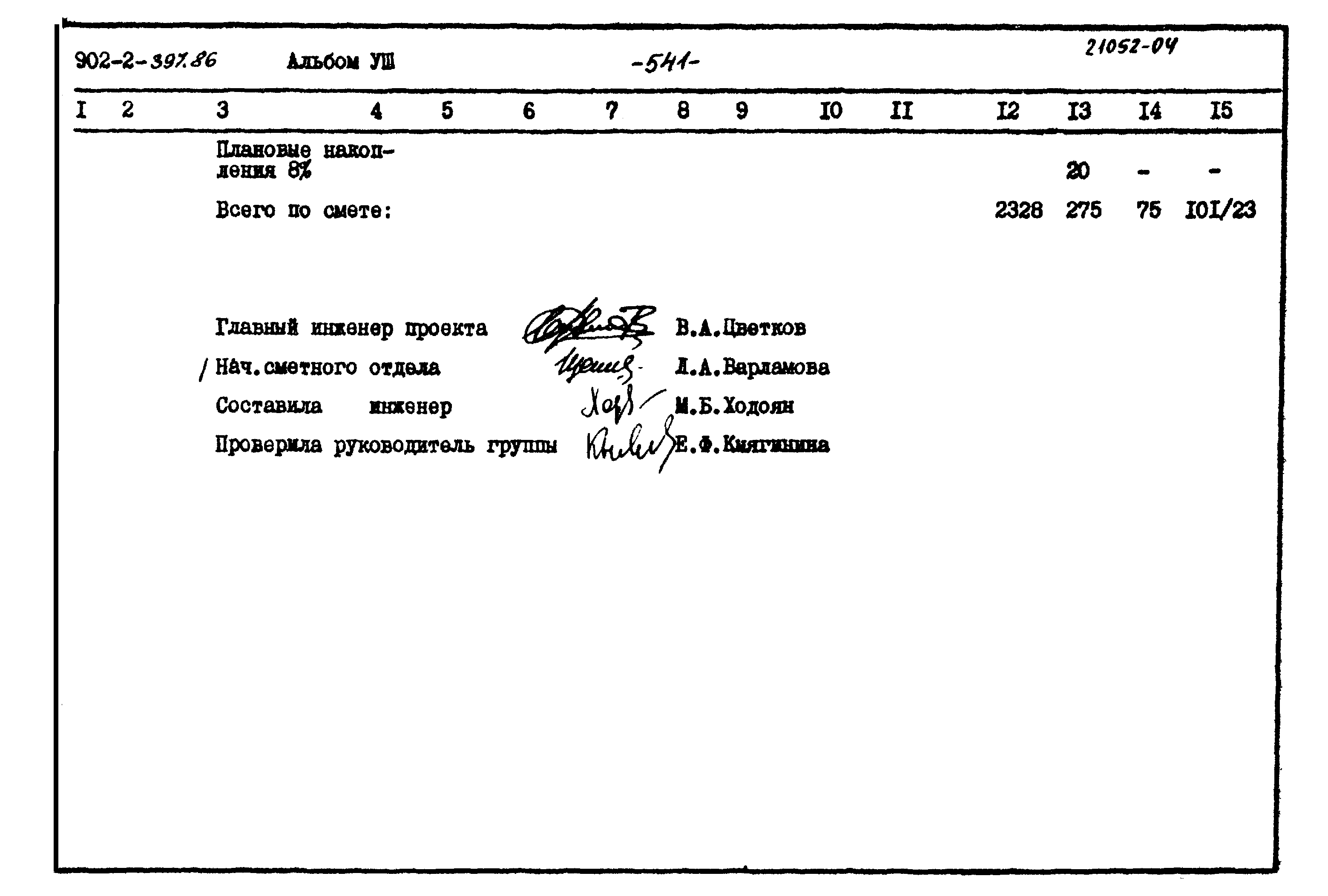 Типовой проект 902-2-397.86
