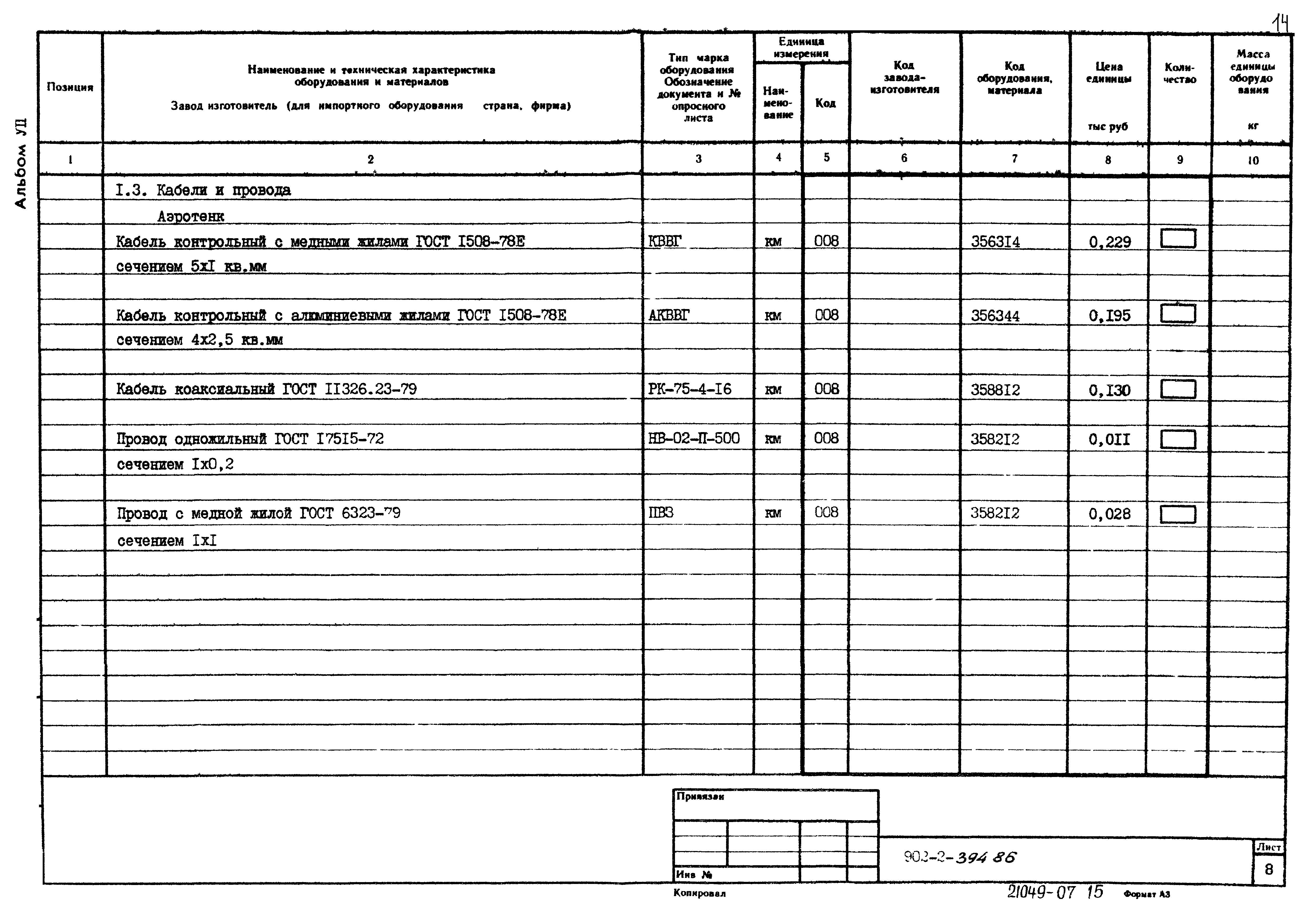 Типовой проект 902-2-397.86