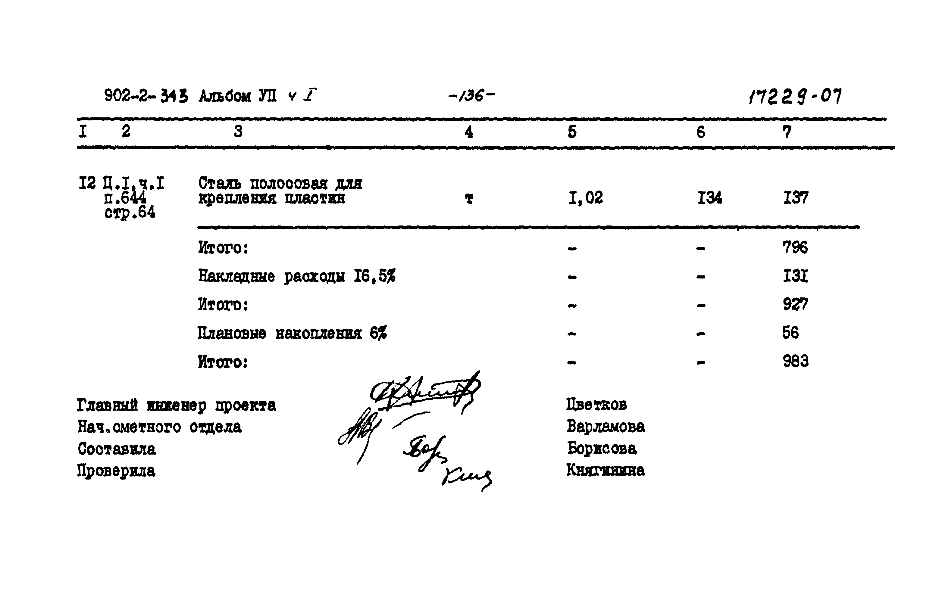 Типовой проект 902-2-343