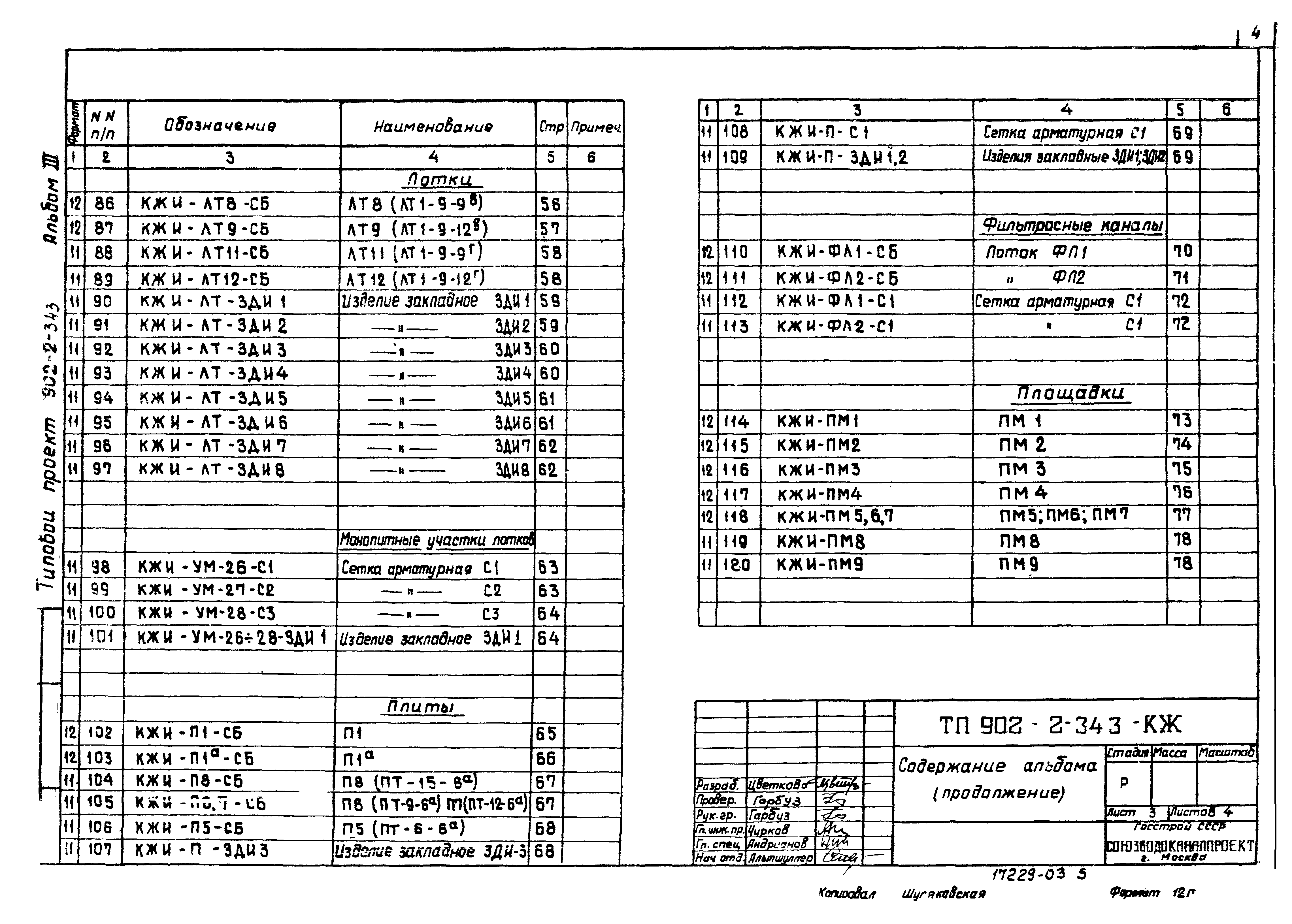 Типовой проект 902-2-343