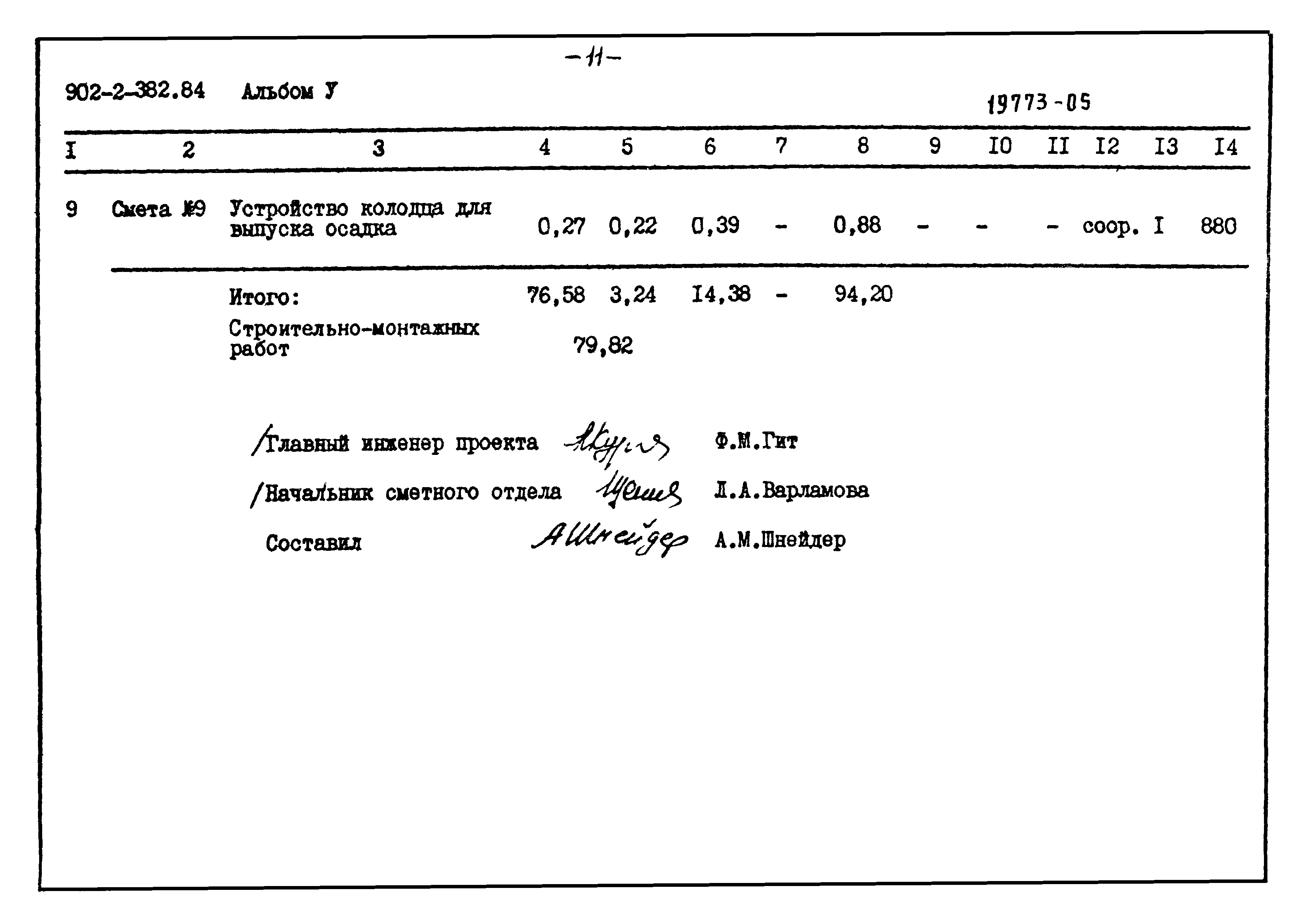 Типовой проект 902-2-382.84