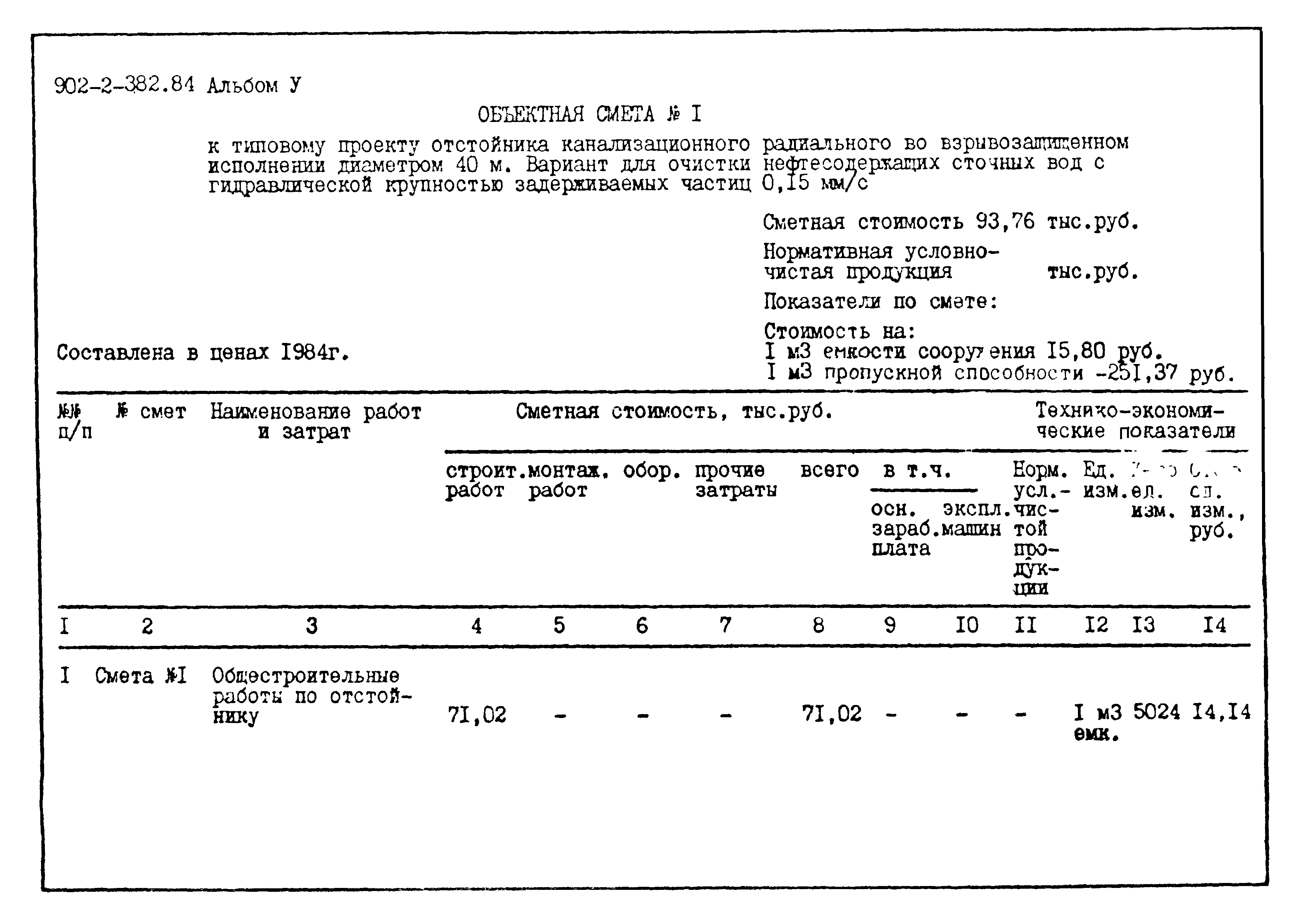 Типовой проект 902-2-382.84