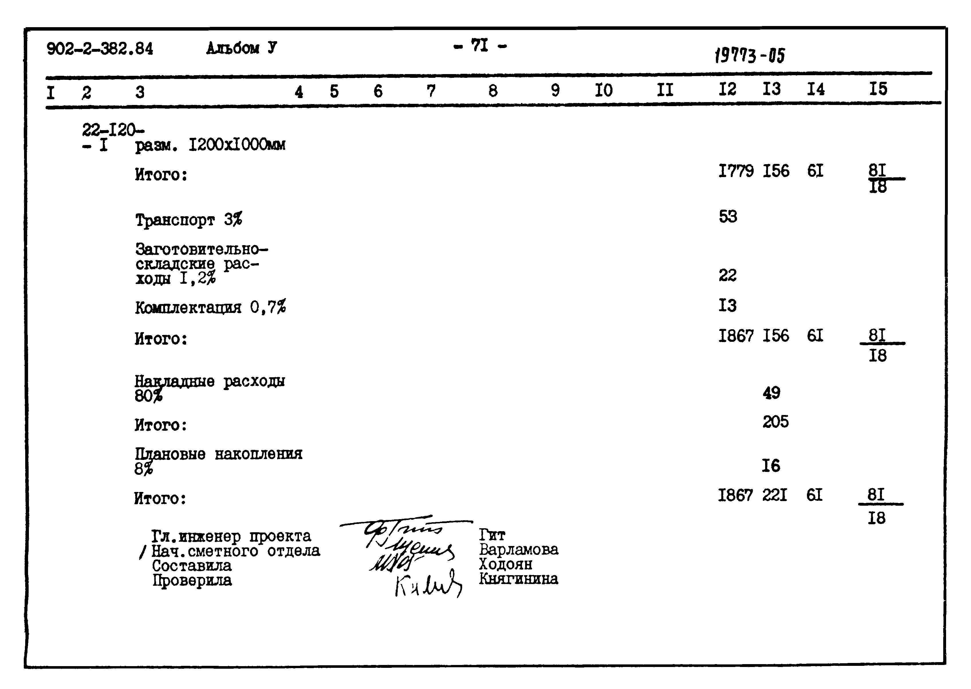 Типовой проект 902-2-382.84