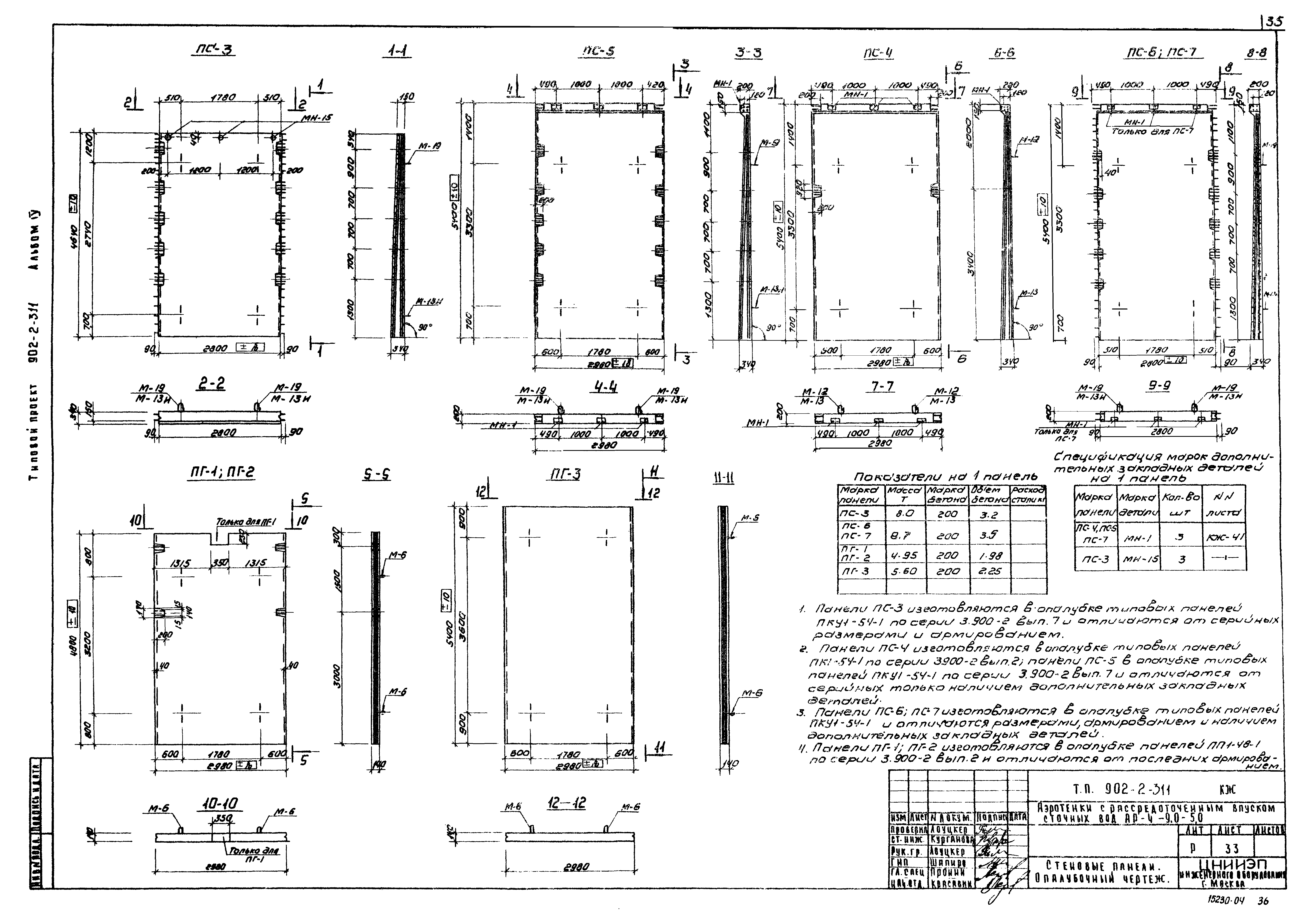 Типовой проект 902-2-311
