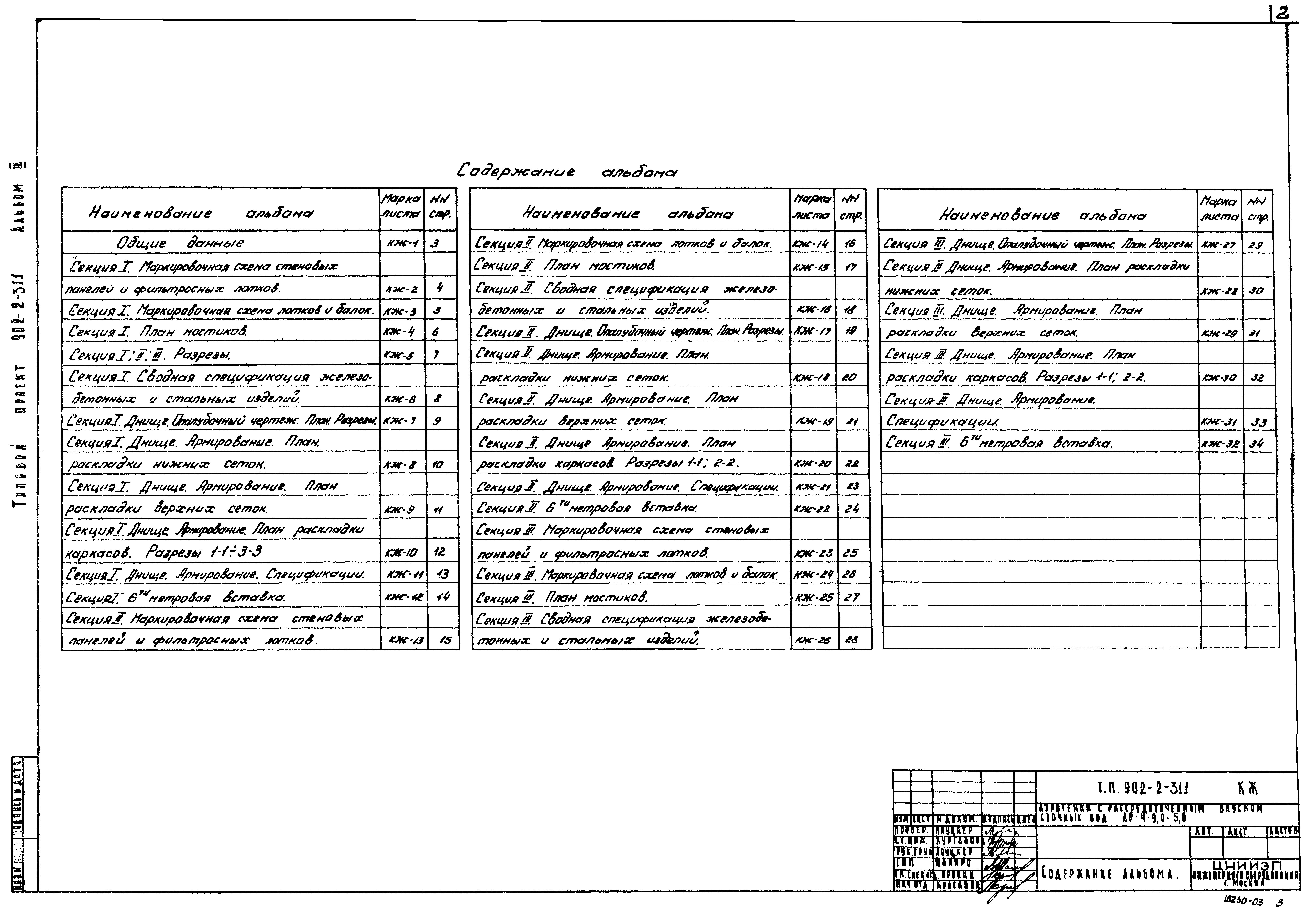 Типовой проект 902-2-311