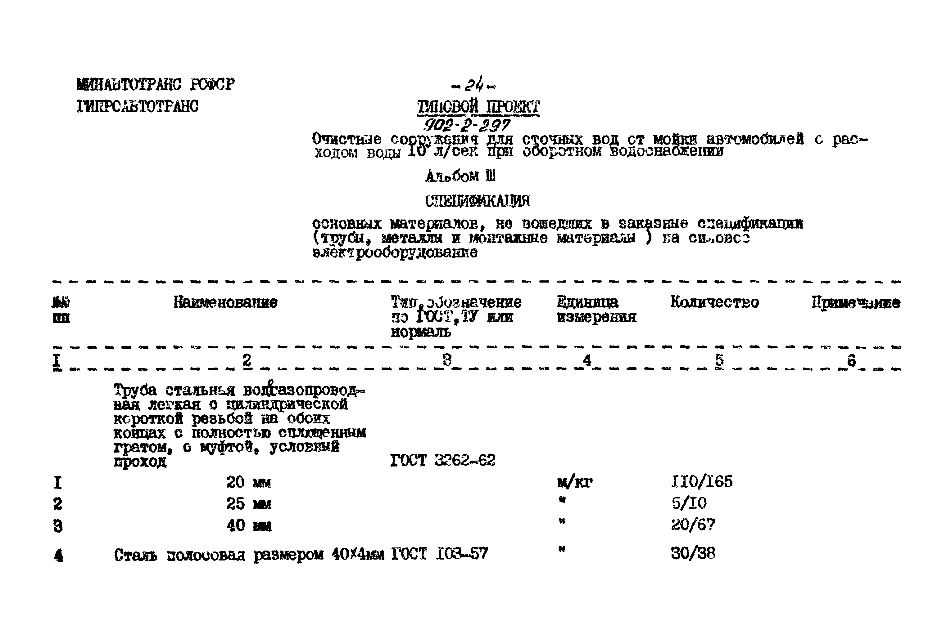Типовой проект 902-2-297