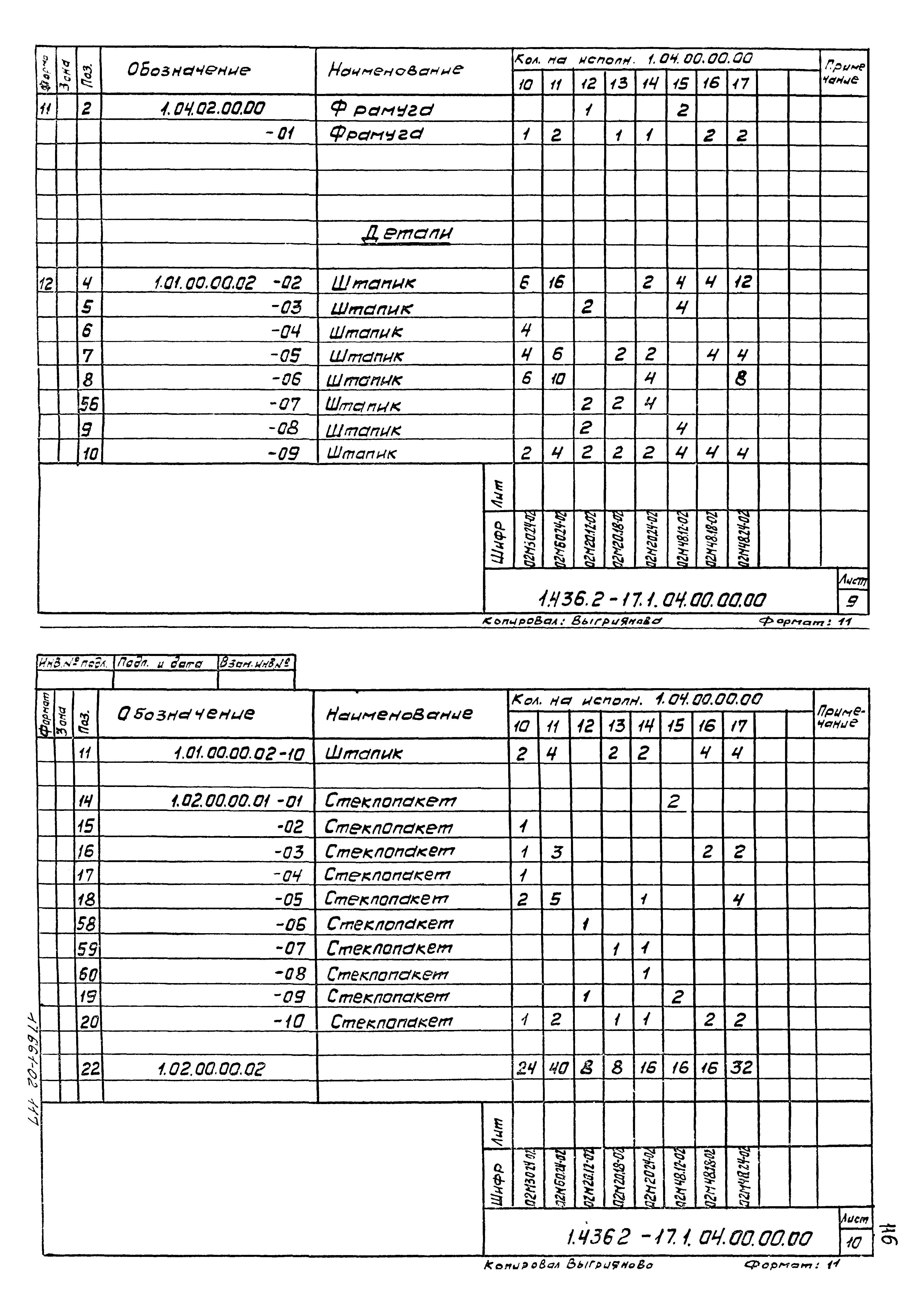 Серия 1.436.2-17