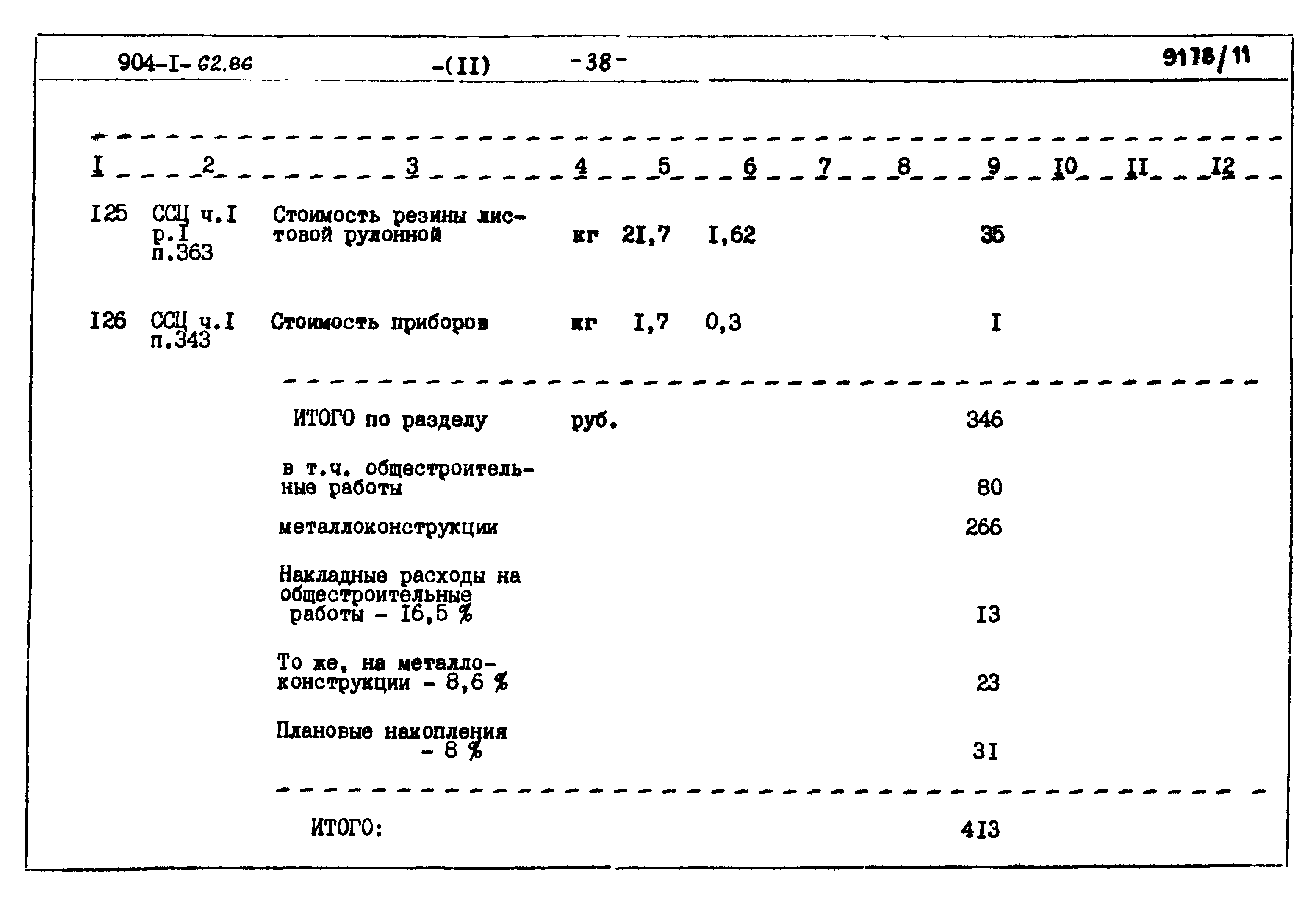 Типовой проект 904-1-62.86