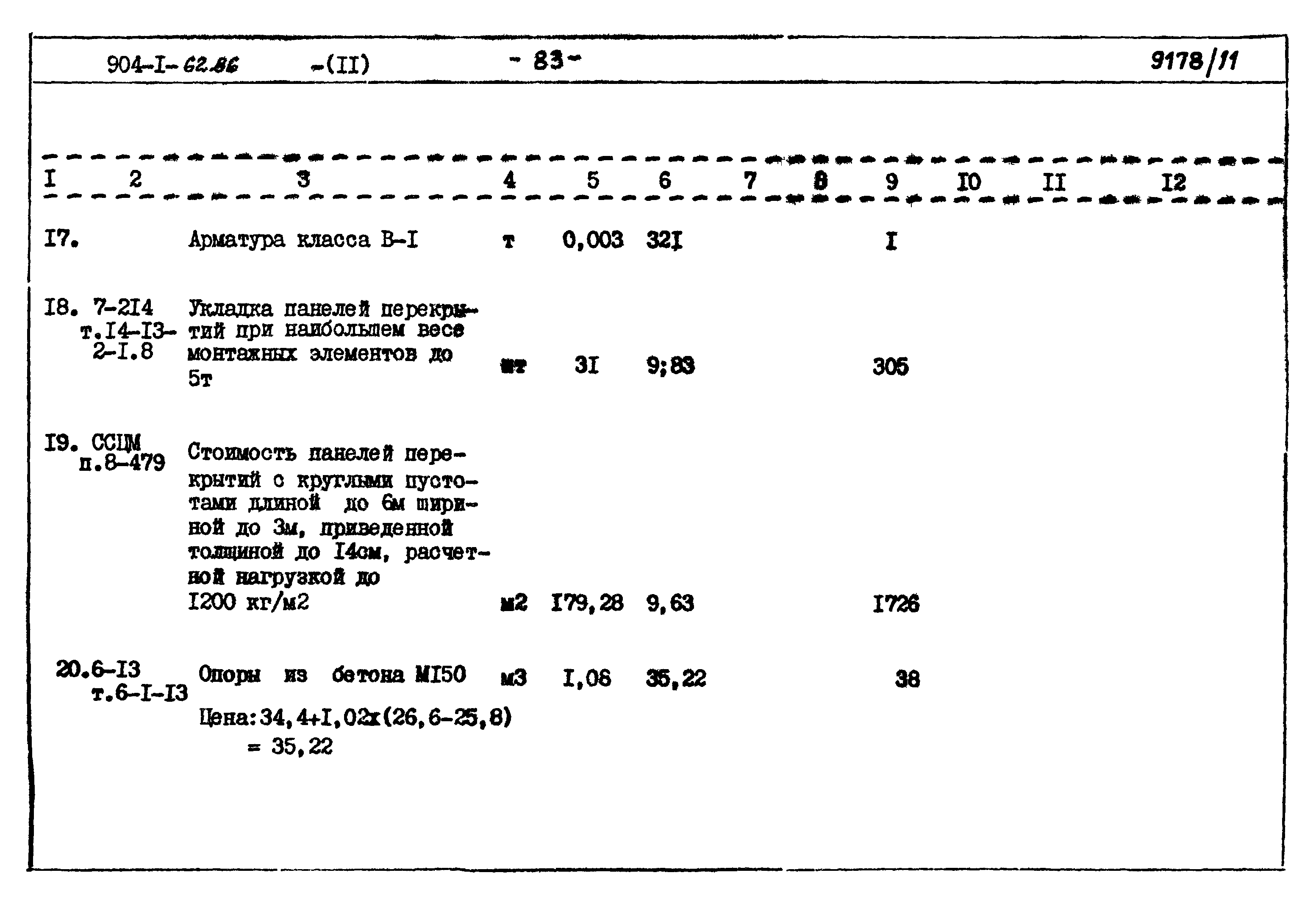 Типовой проект 904-1-62.86