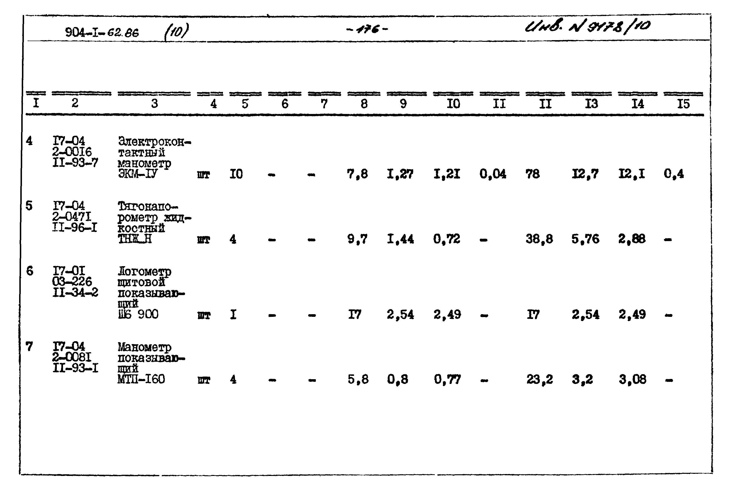 Типовой проект 904-1-62.86