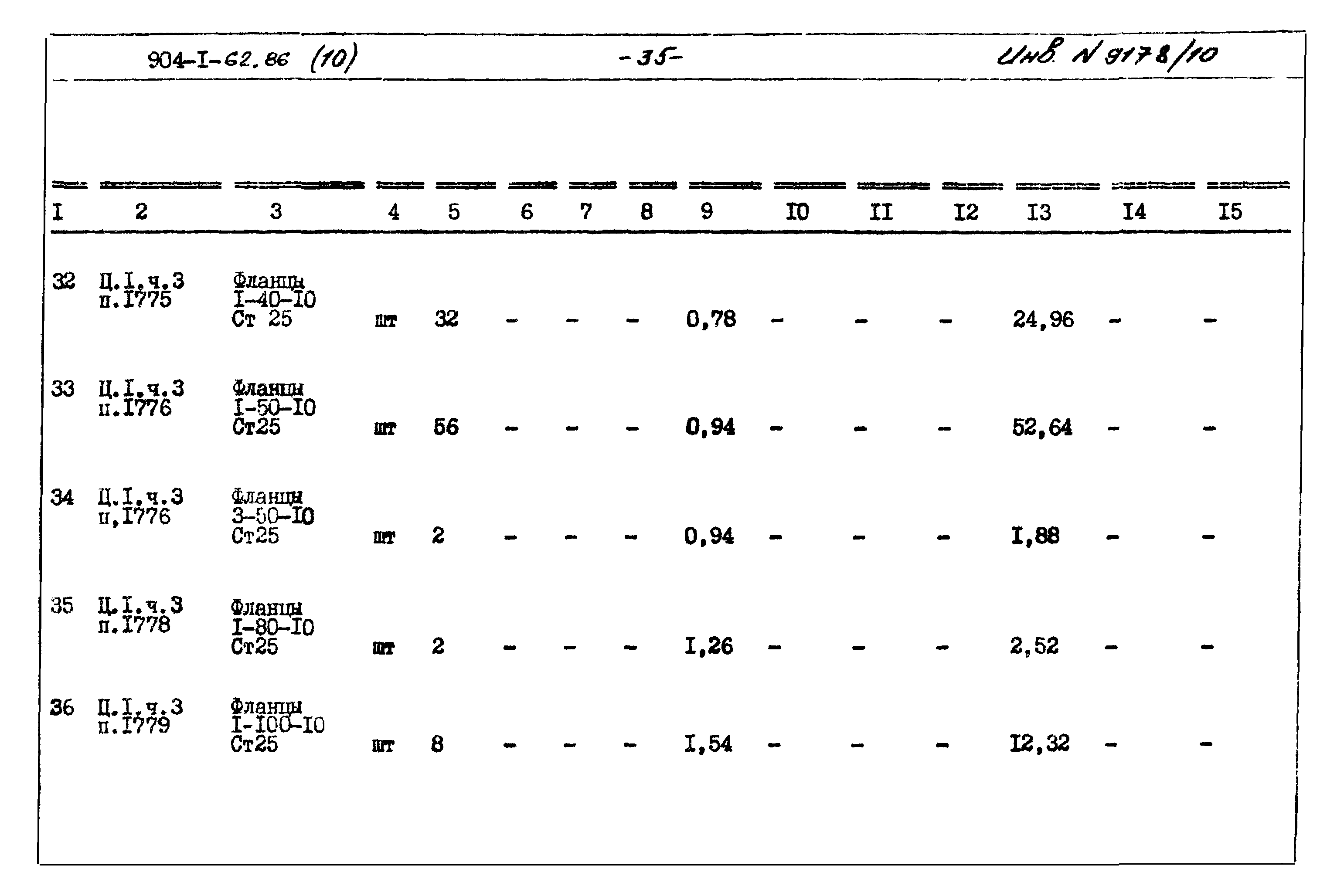 Типовой проект 904-1-62.86