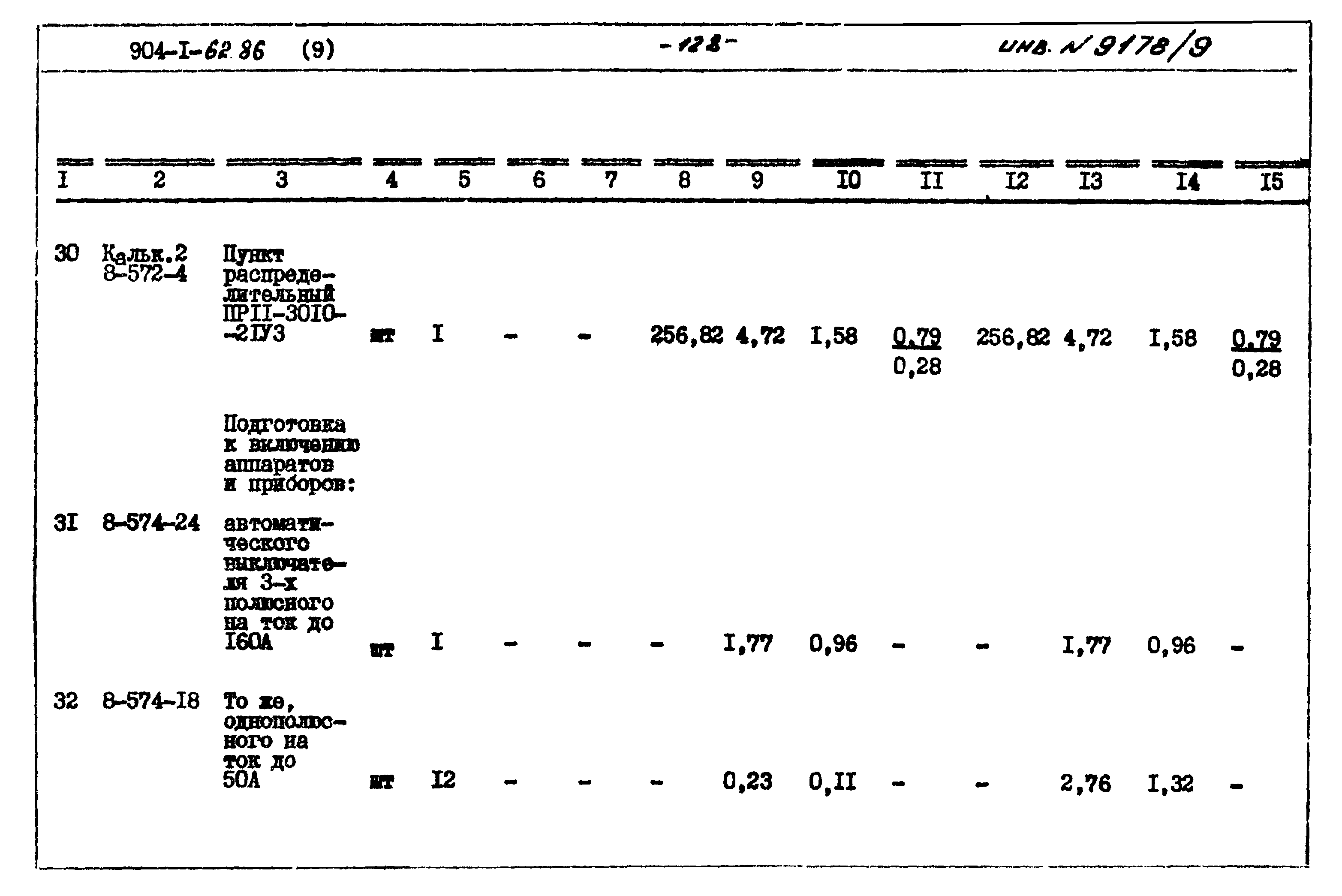 Типовой проект 904-1-62.86