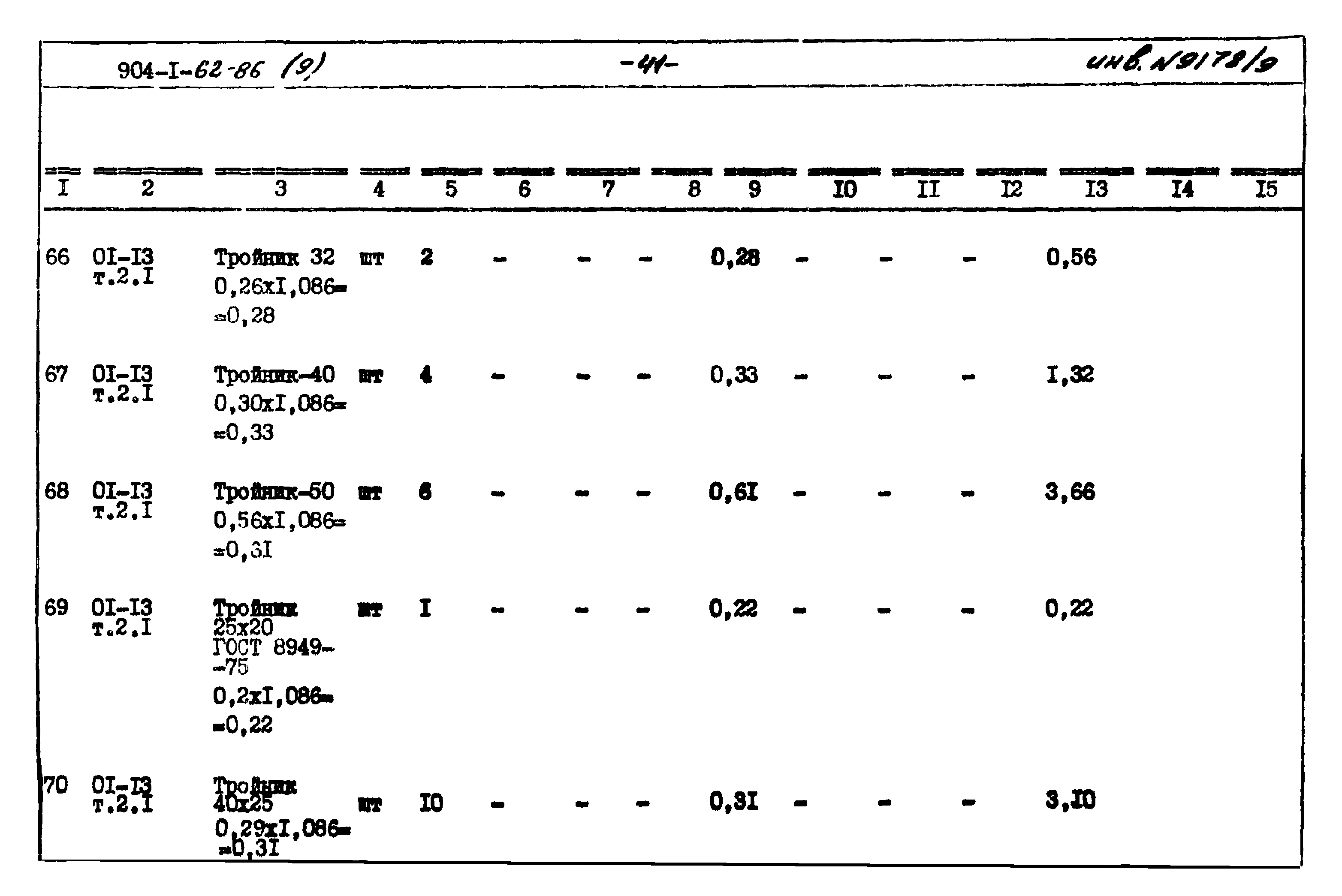 Типовой проект 904-1-62.86
