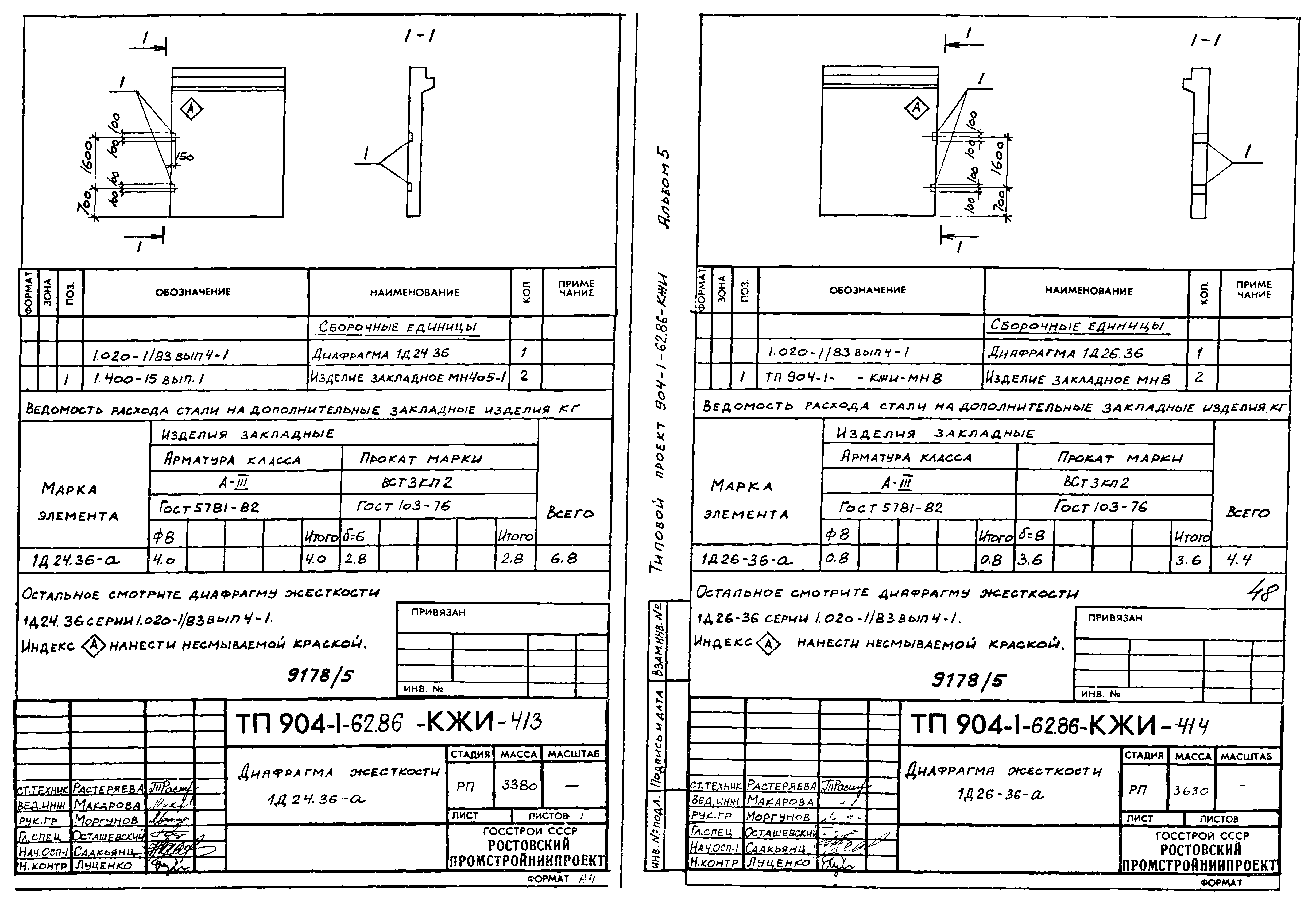 Типовой проект 904-1-62.86
