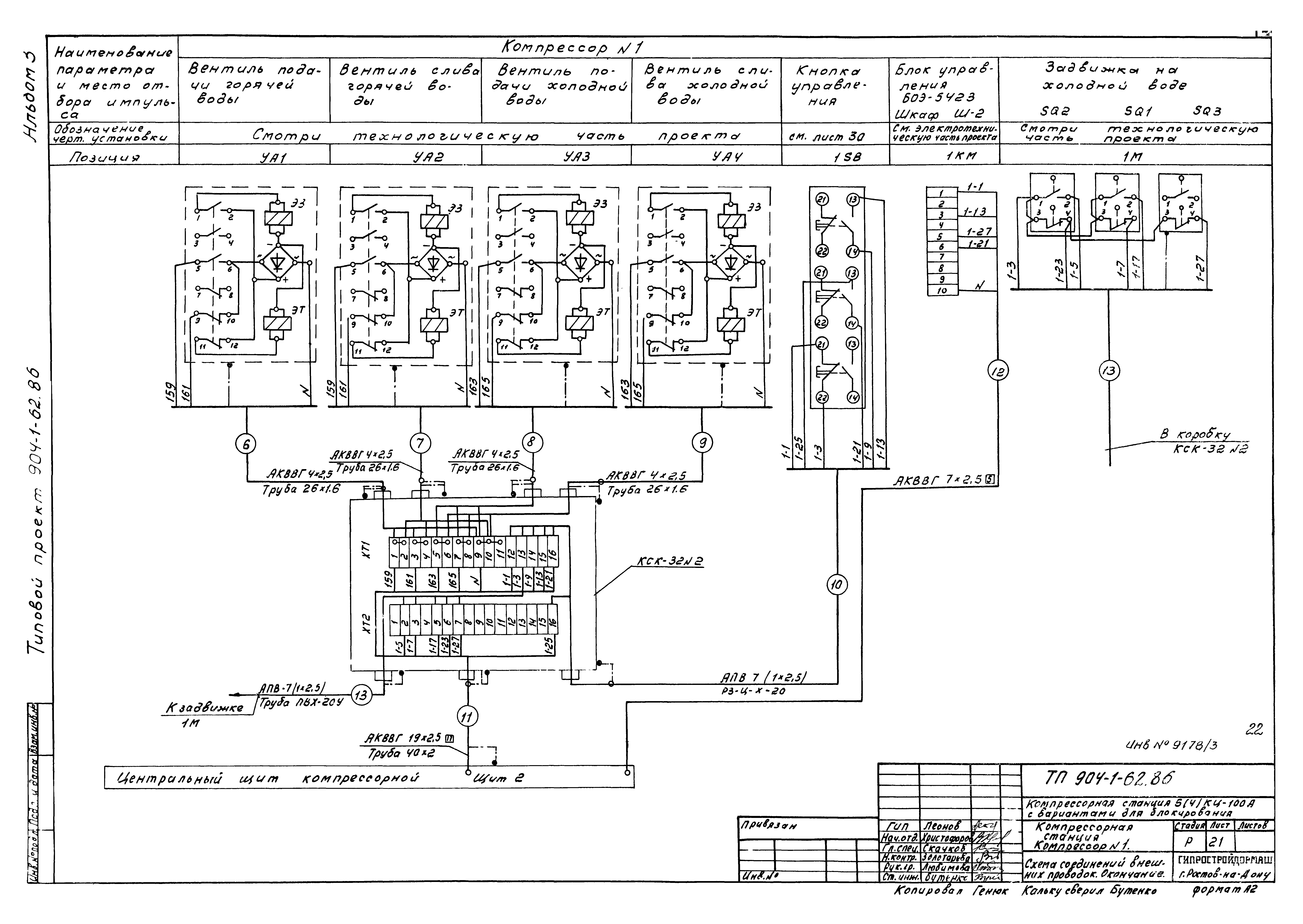Типовой проект 904-1-62.86