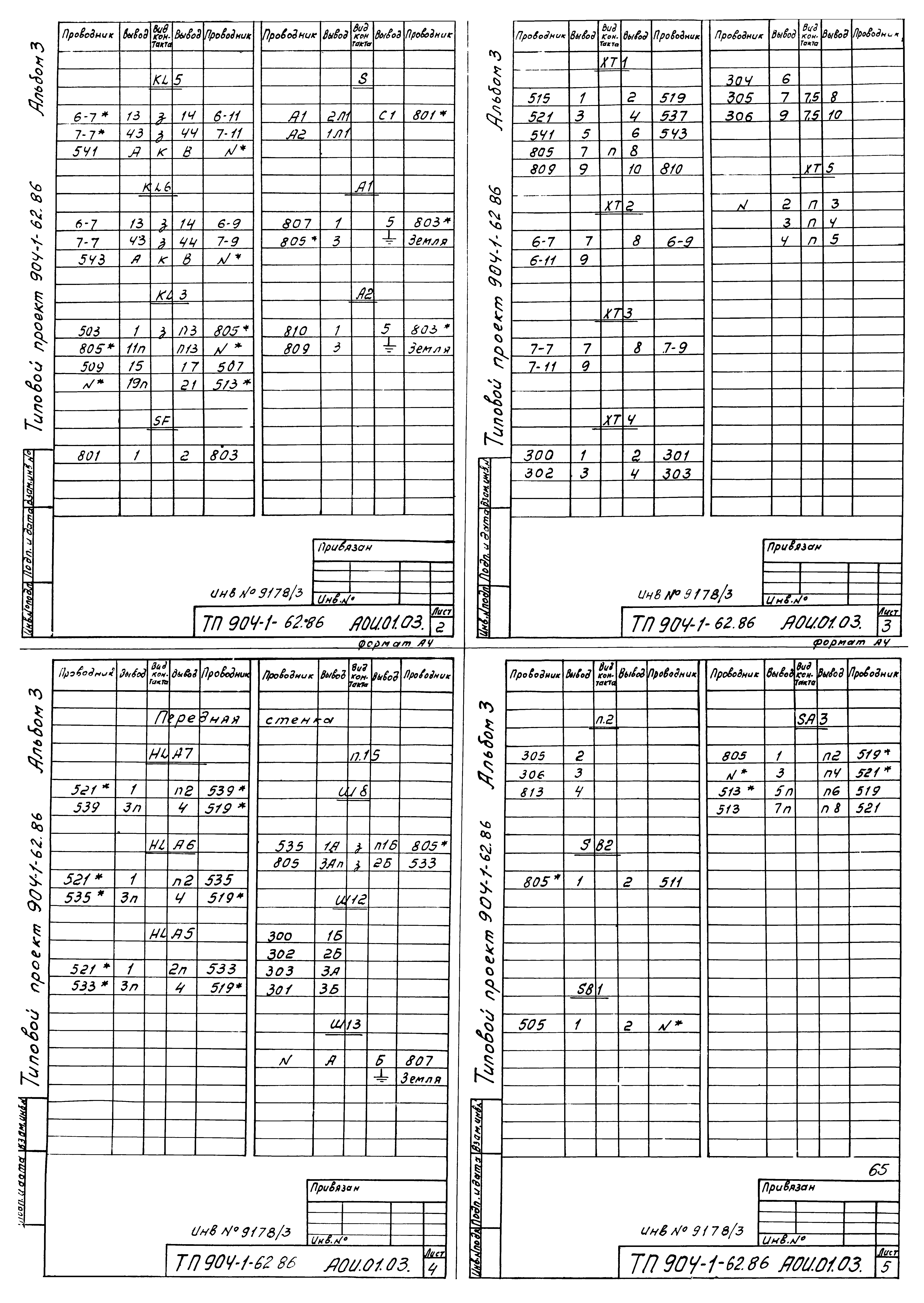 Типовой проект 904-1-62.86