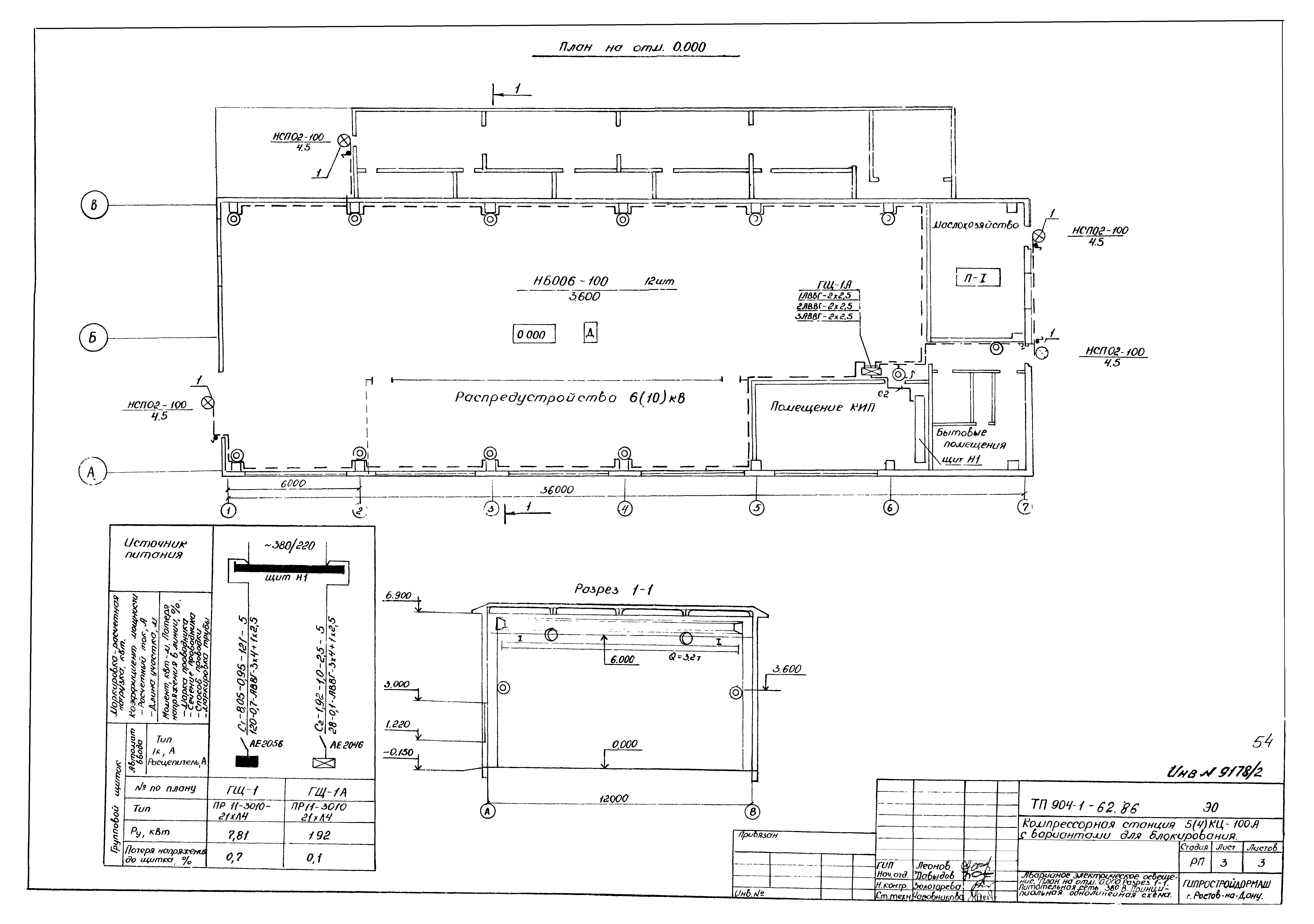 Типовой проект 904-1-62.86