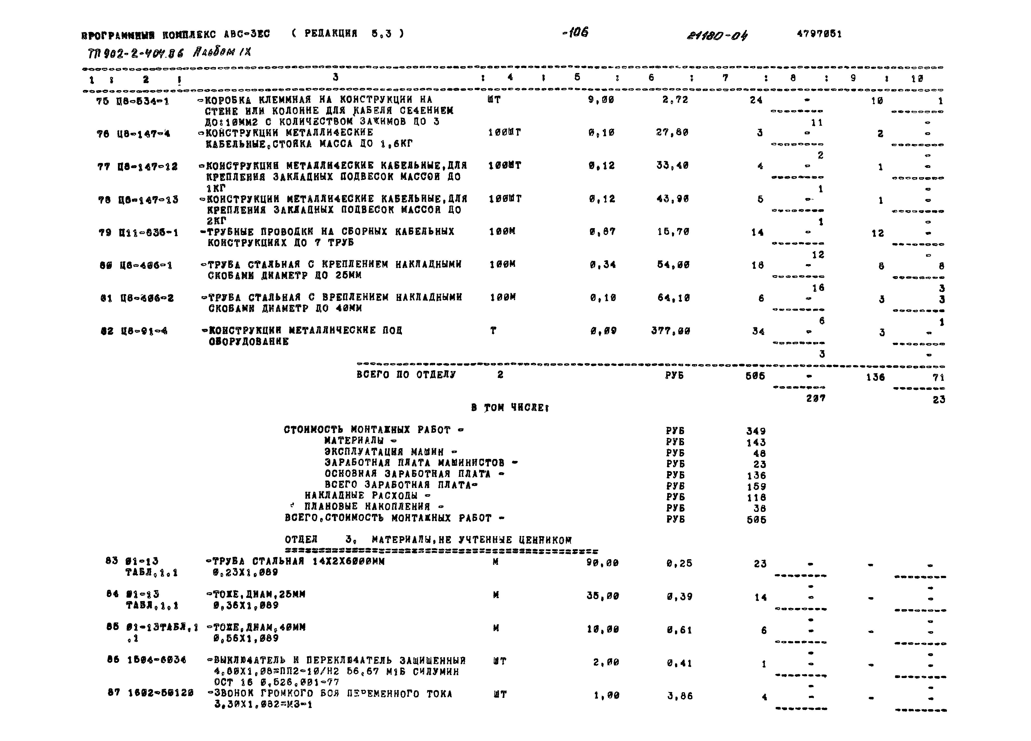 Типовой проект 902-2-404.86