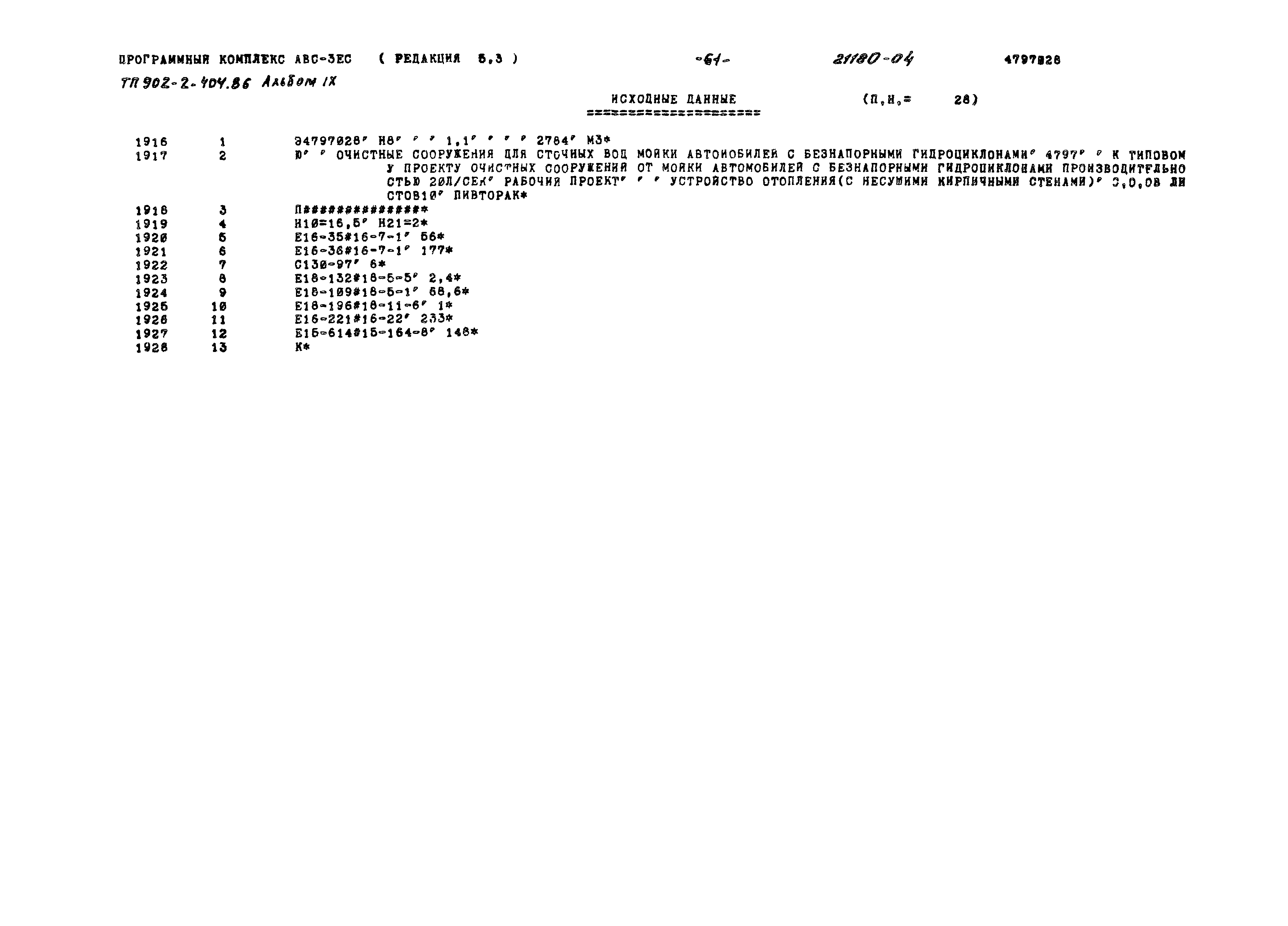 Типовой проект 902-2-404.86