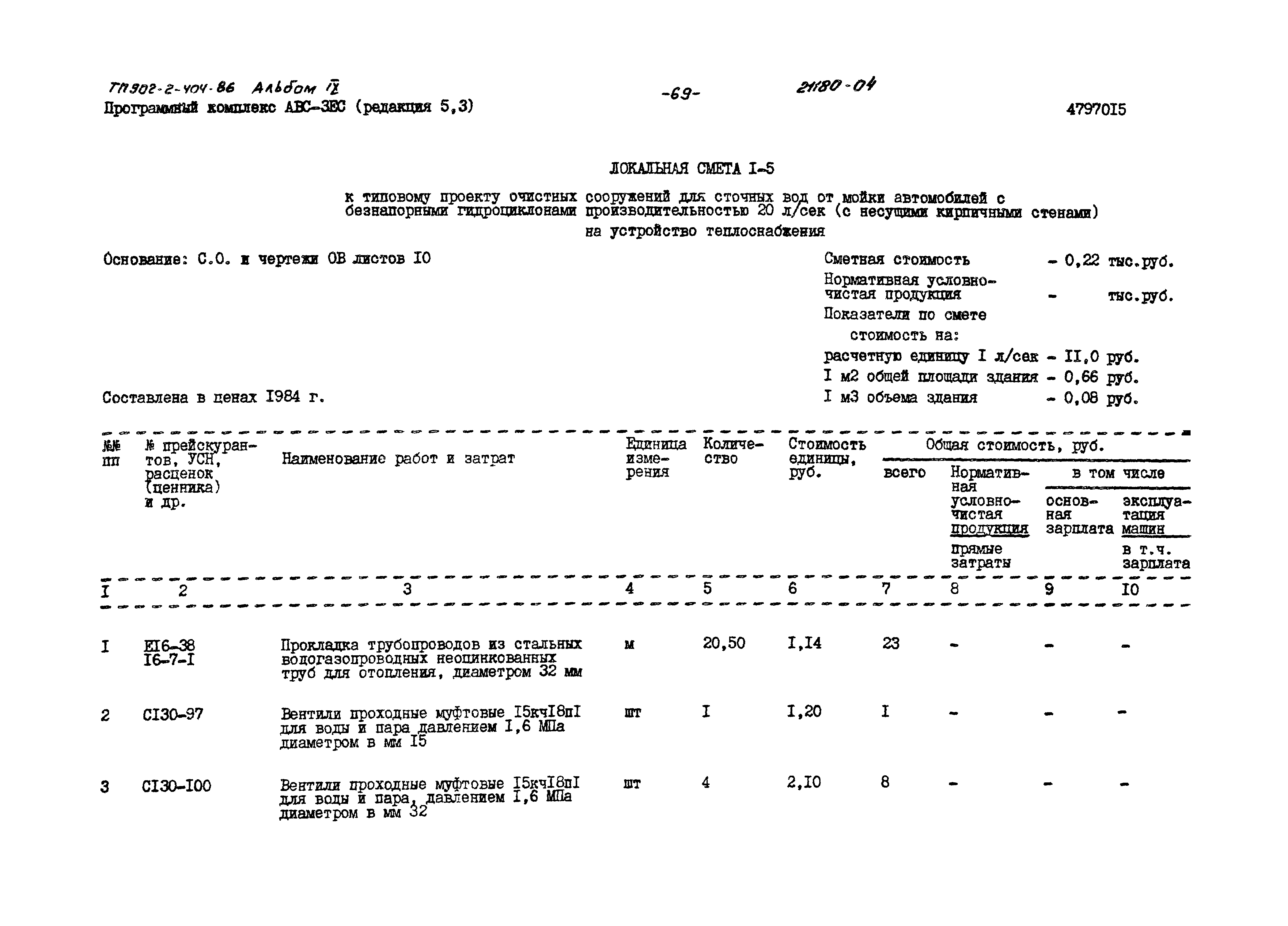 Типовой проект 902-2-404.86