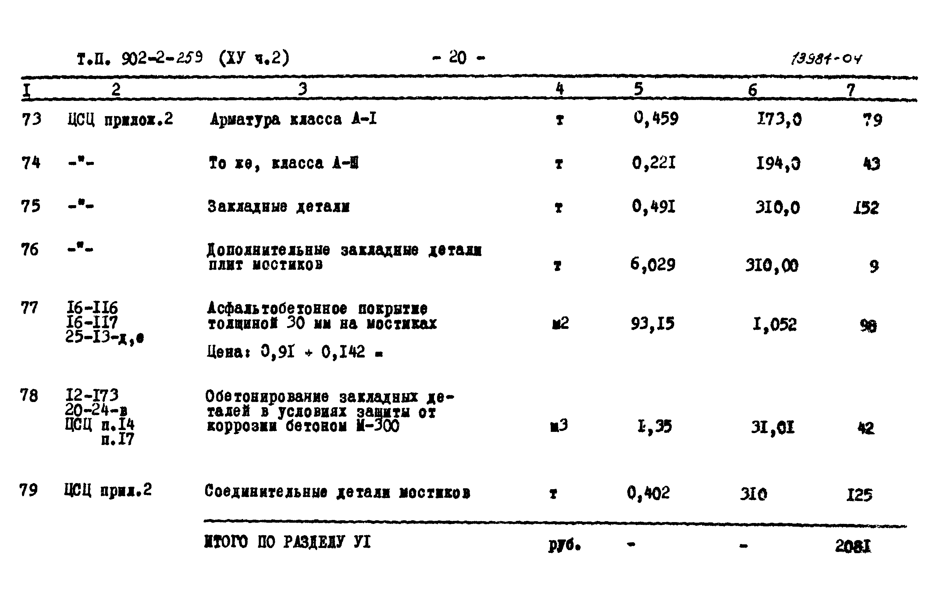 Типовой проект 902-2-259