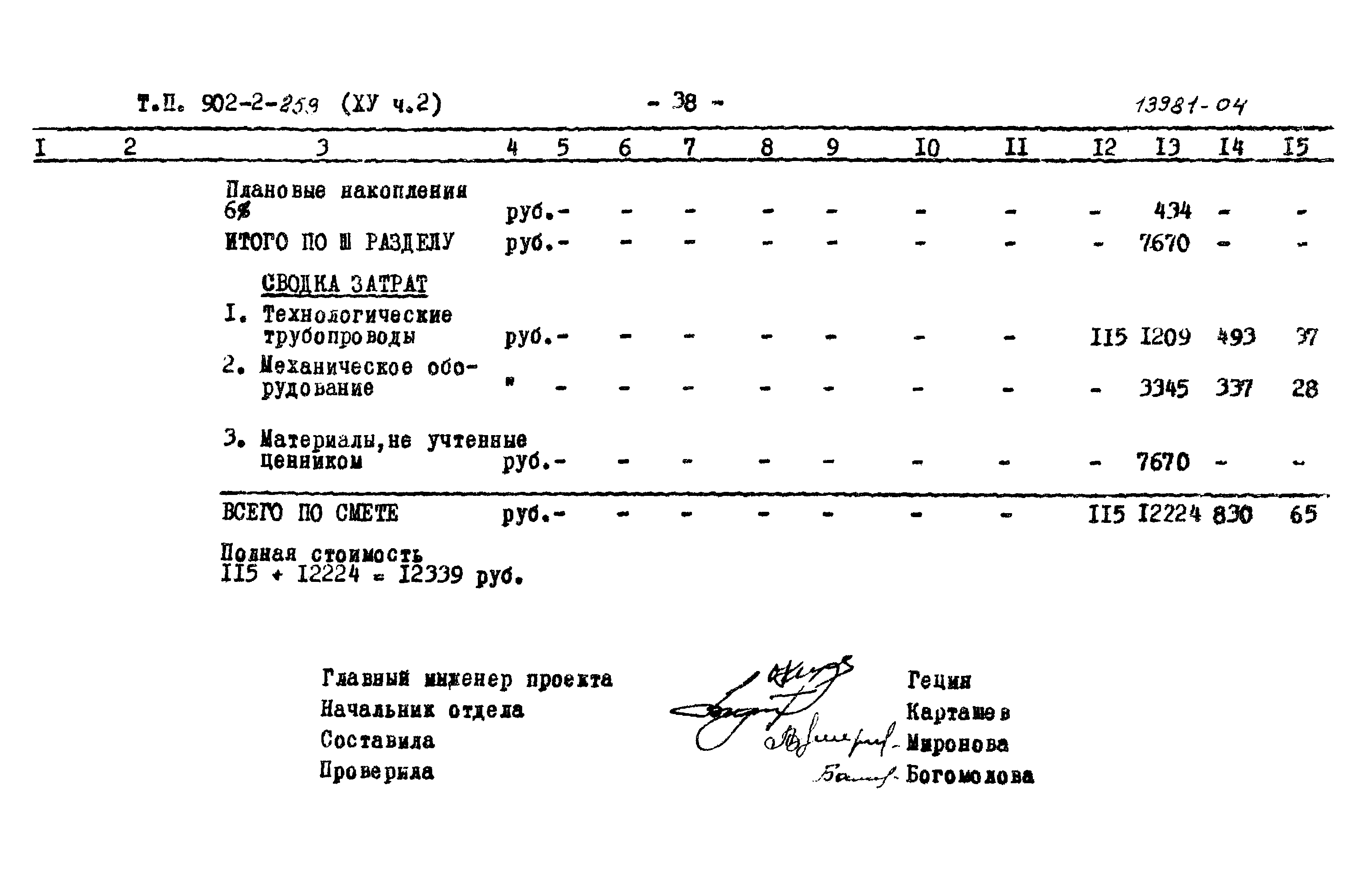Типовой проект 902-2-259