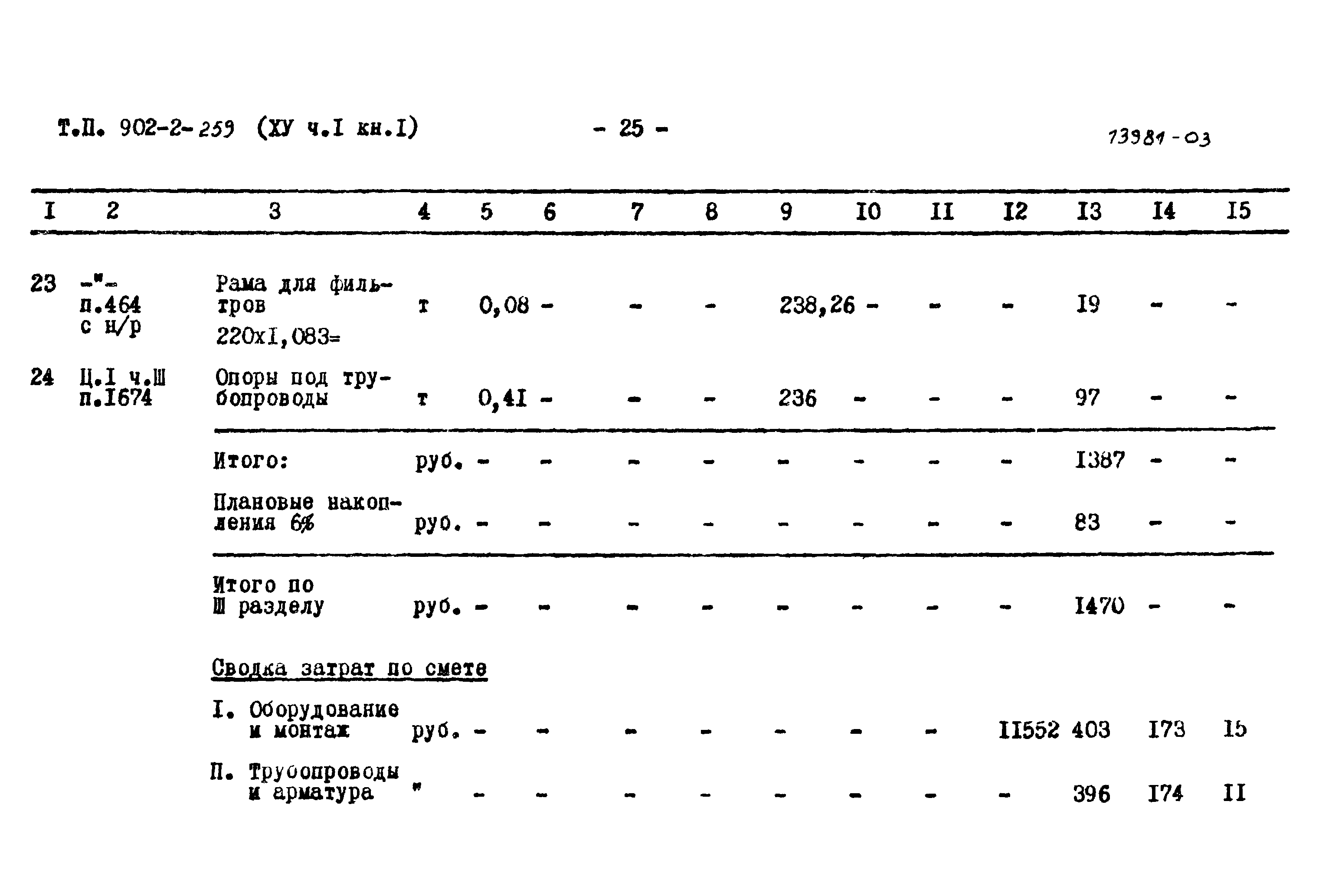 Типовой проект 902-2-259