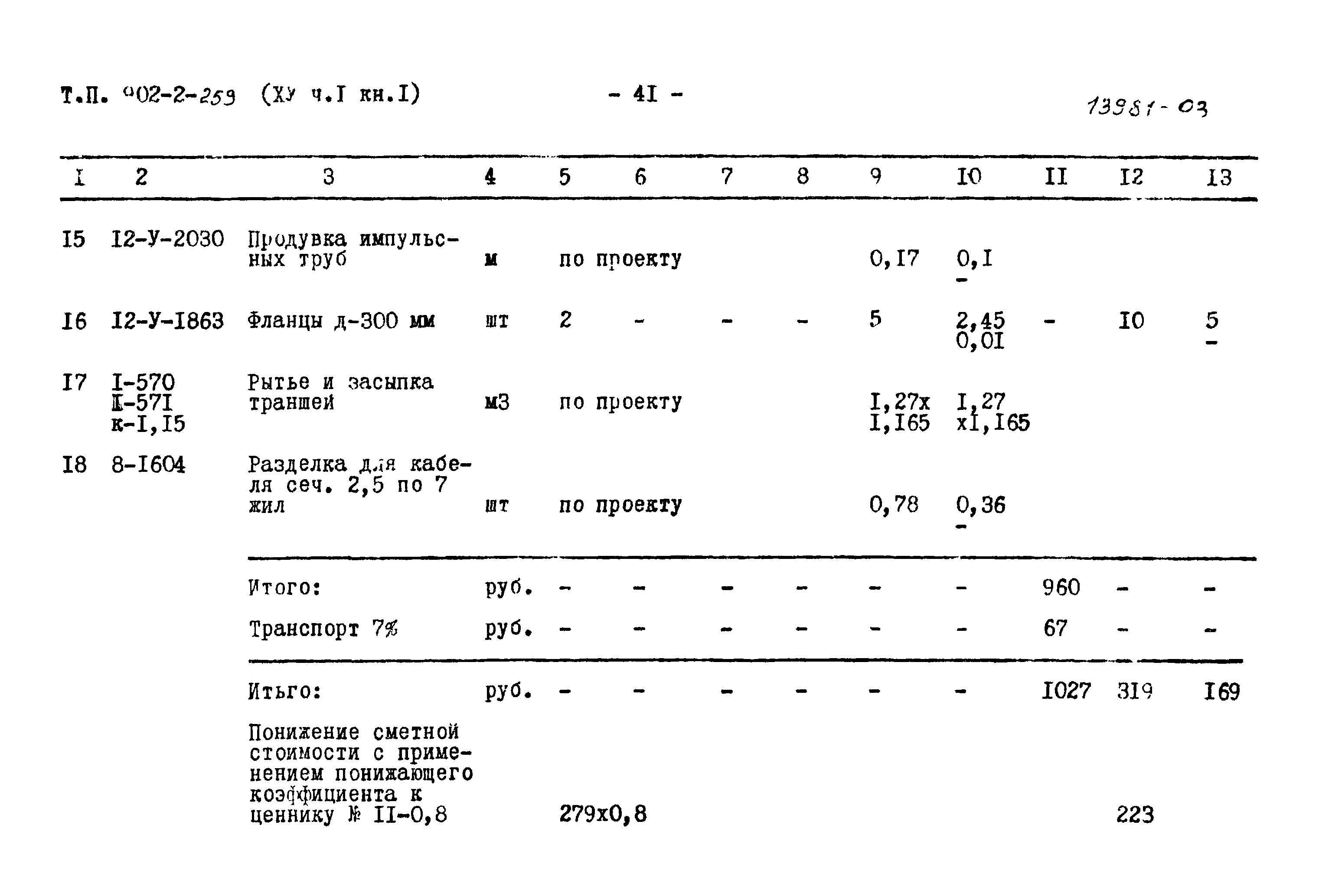 Типовой проект 902-2-259