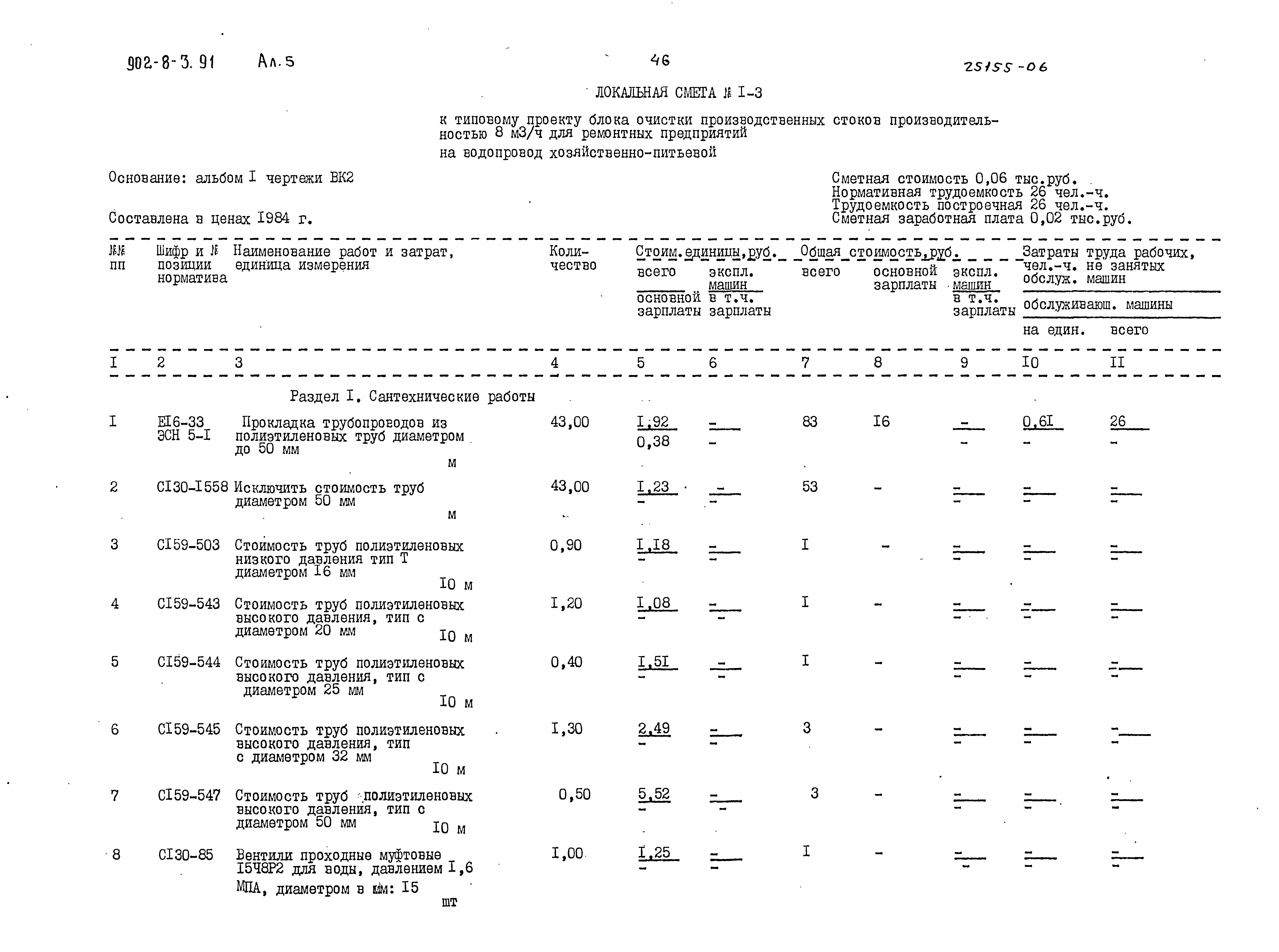 Типовой проект 902-8-3.91