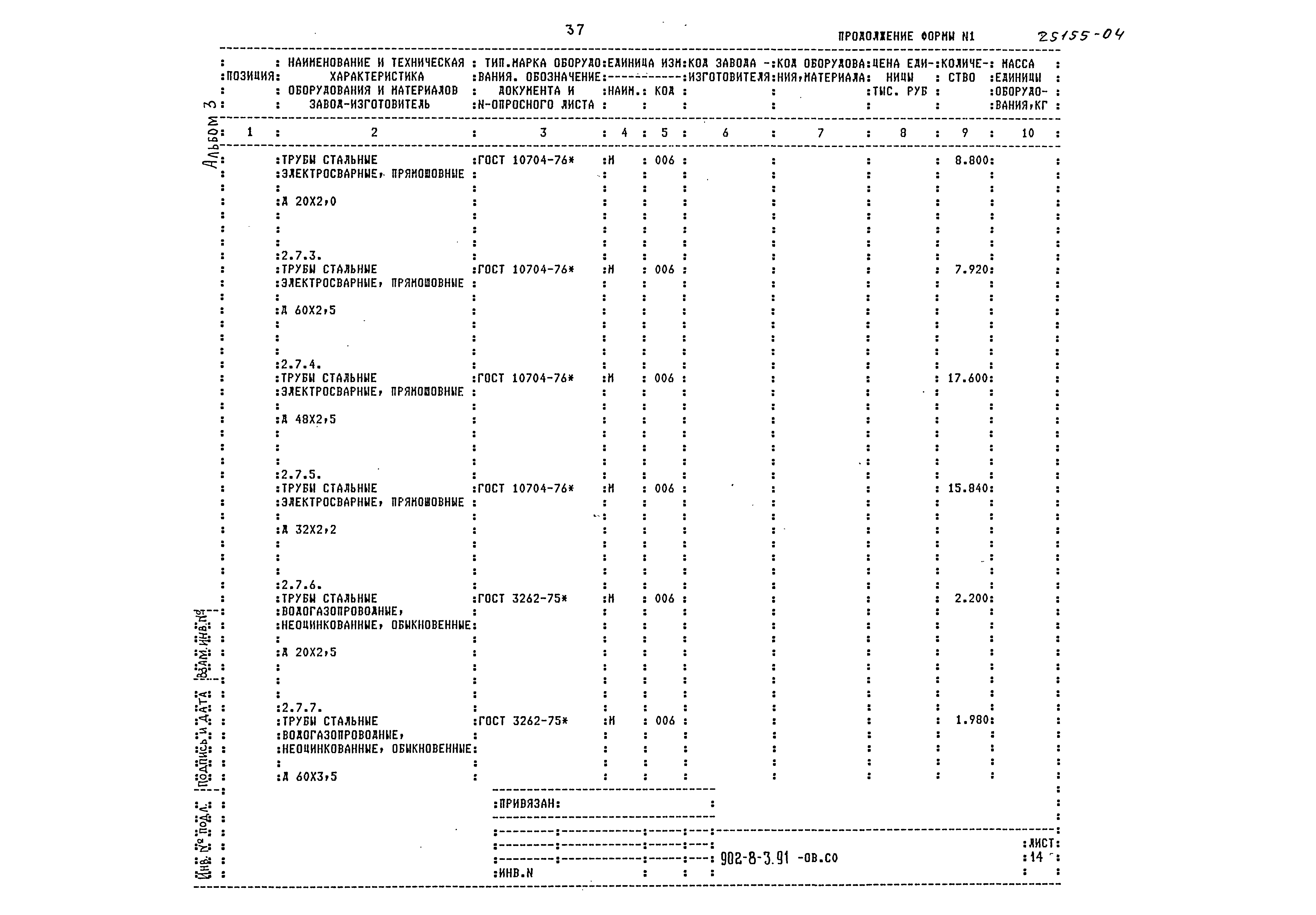 Типовой проект 902-8-3.91