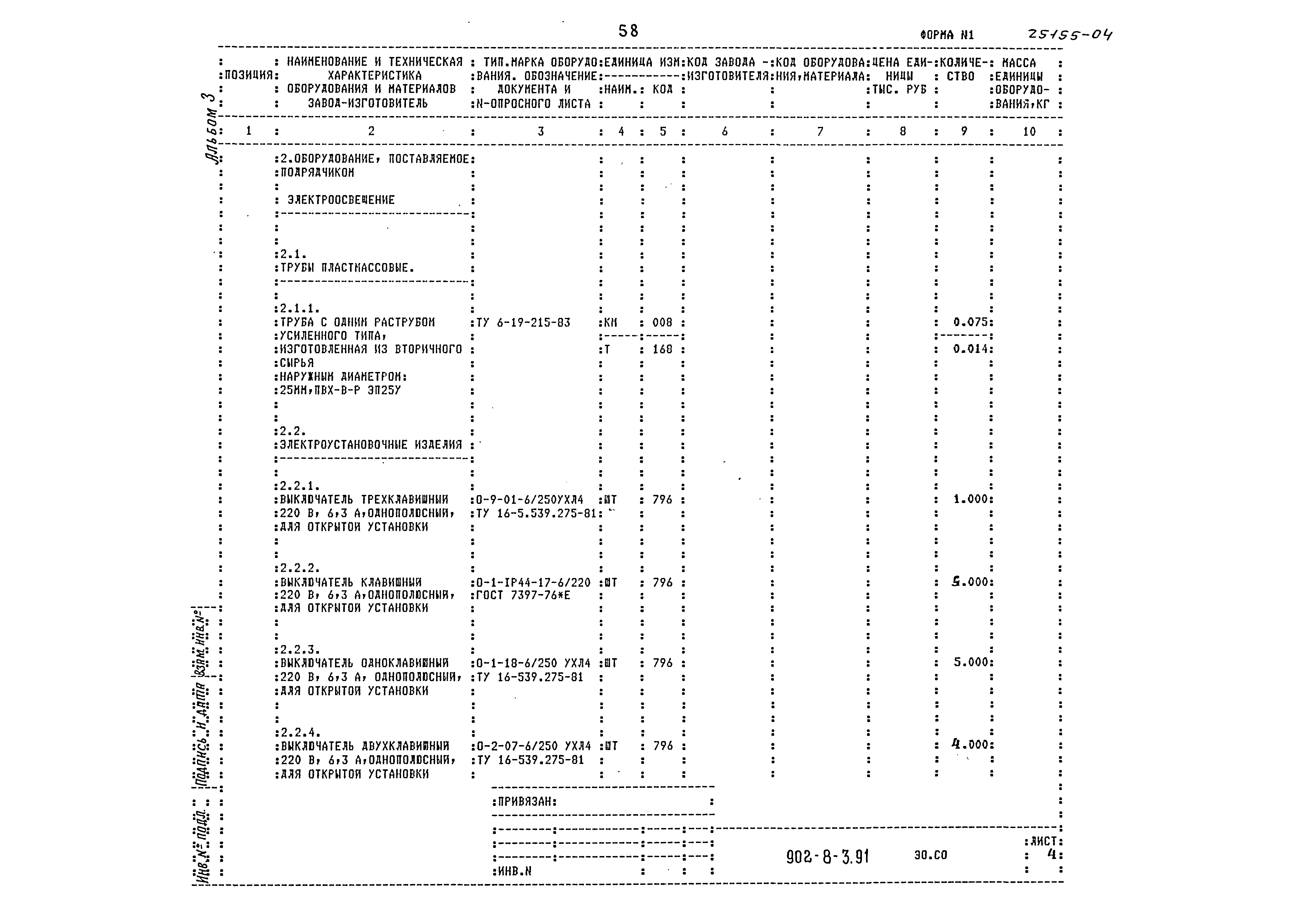 Типовой проект 902-8-3.91