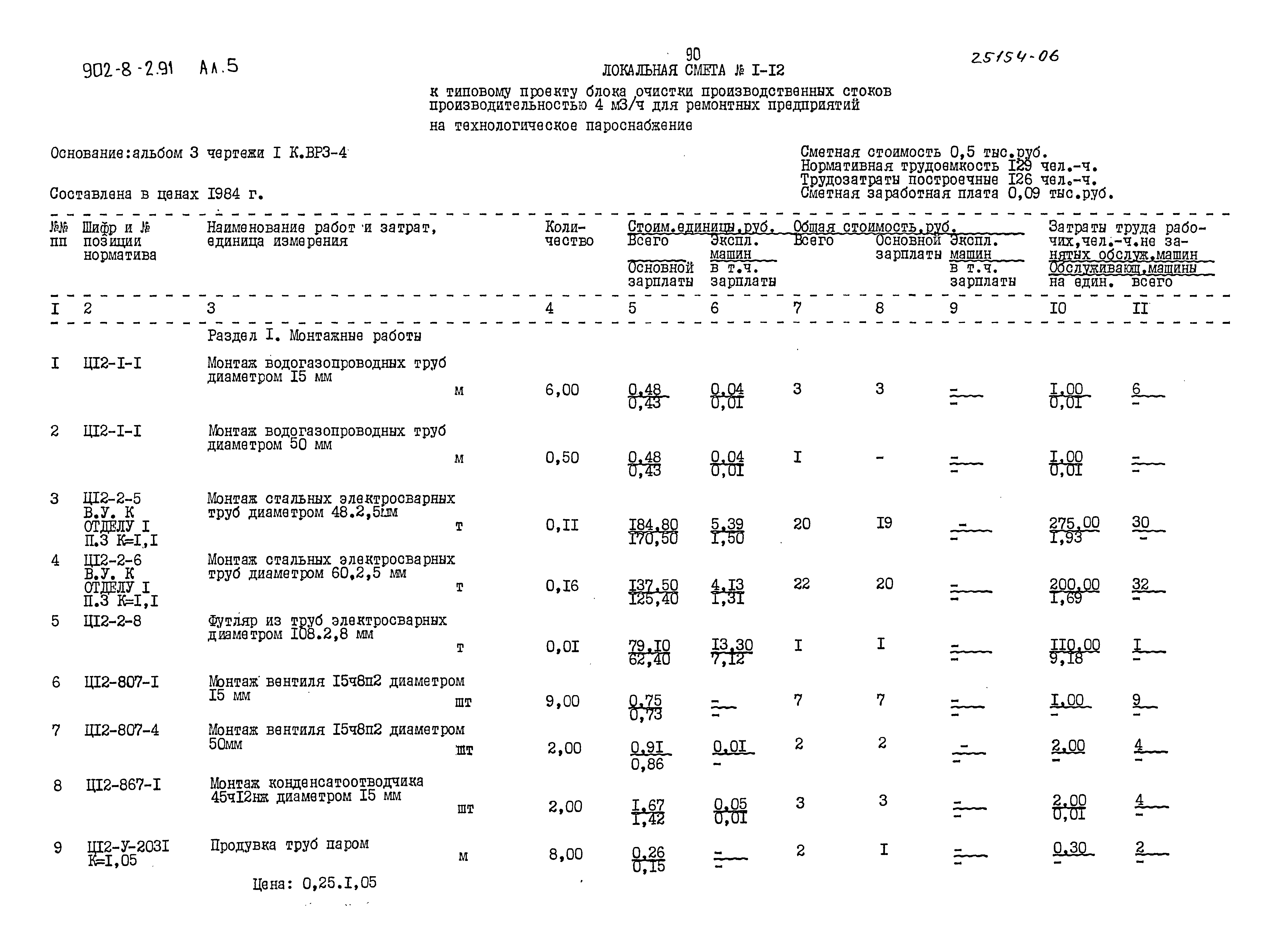 Типовой проект 902-8-2.91