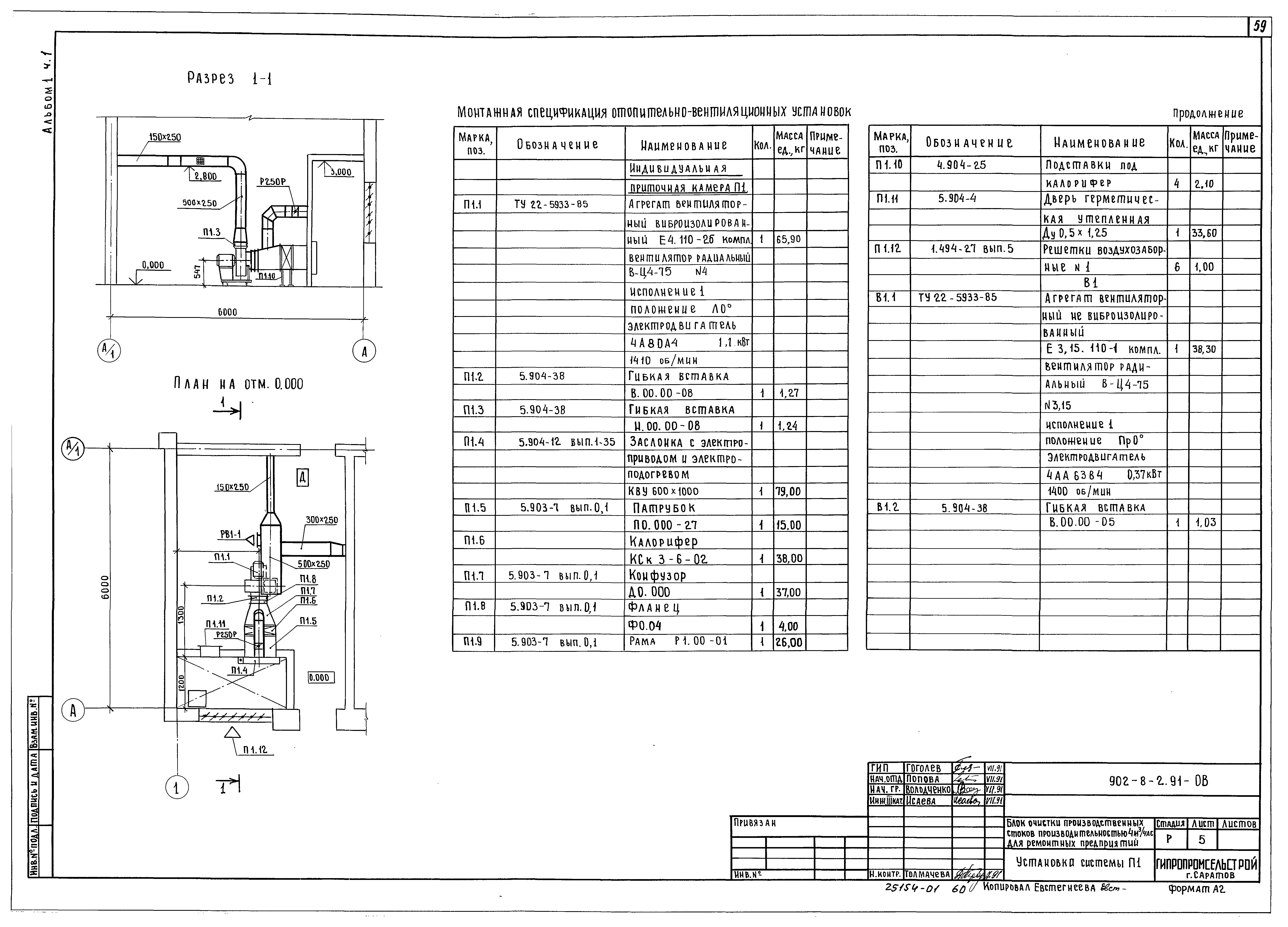 Типовой проект 902-8-2.91